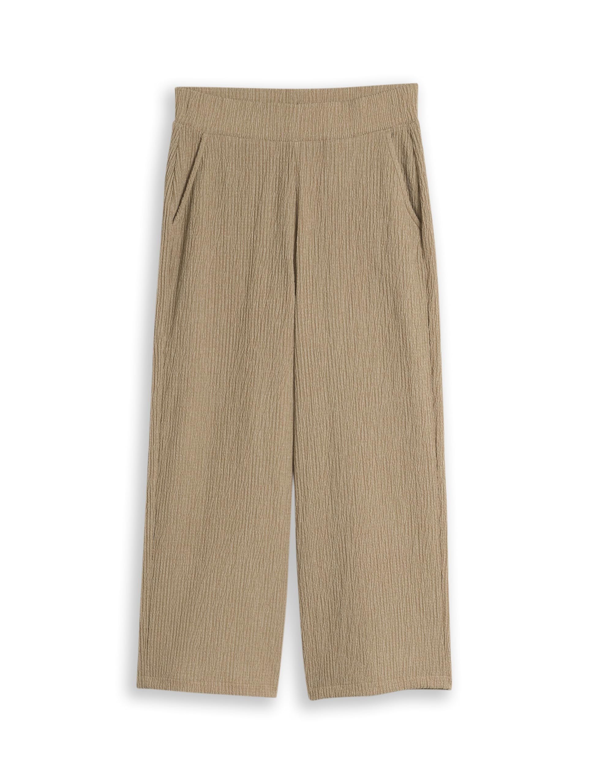 Tom Tailor Damen Crinkle Culotte Hose 1052140