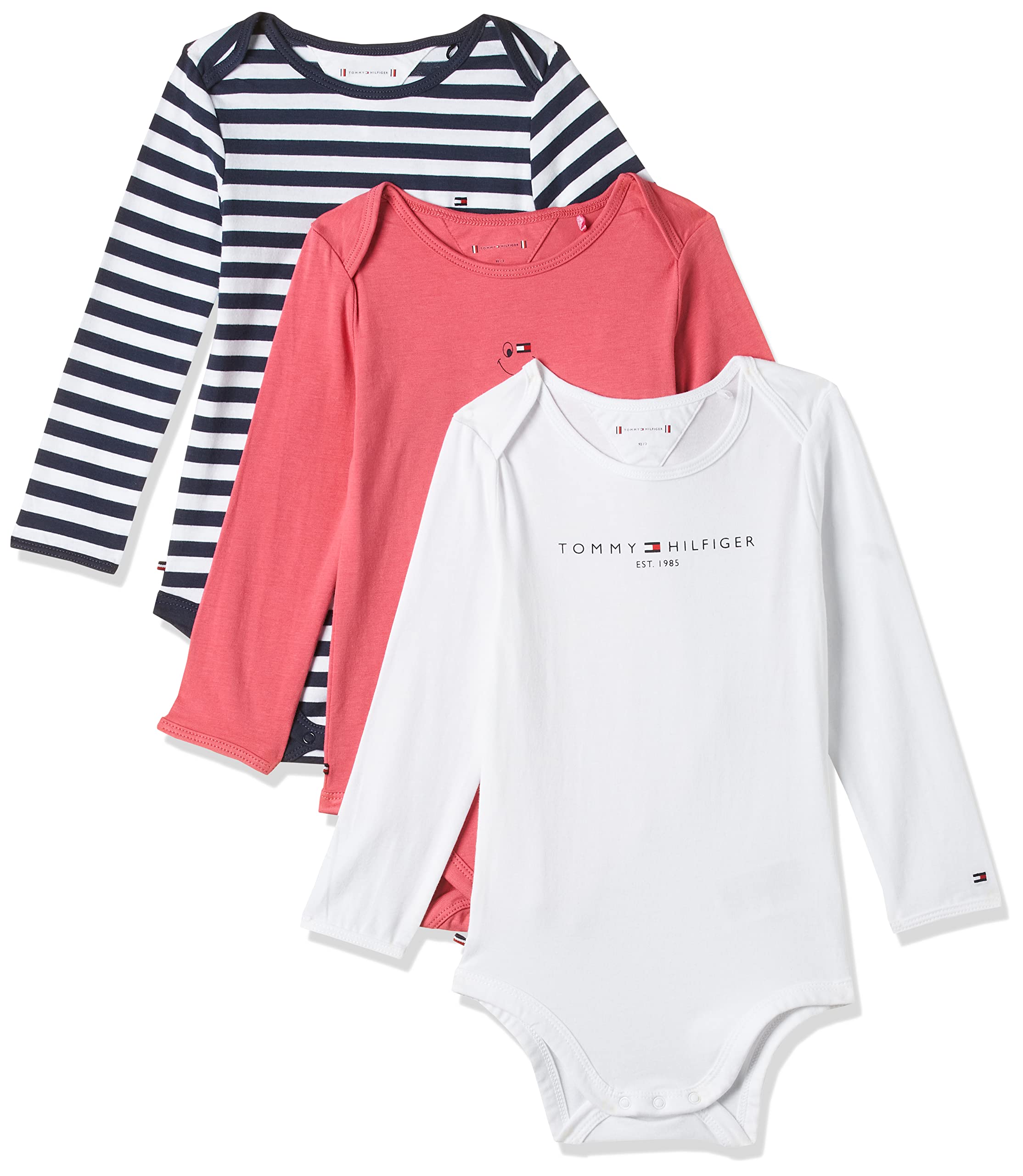 Tommy Hilfiger unisex-baby BABY BODY 3 PACK GIF Tommy Hilfiger BABY BODY 3 PACK GIF