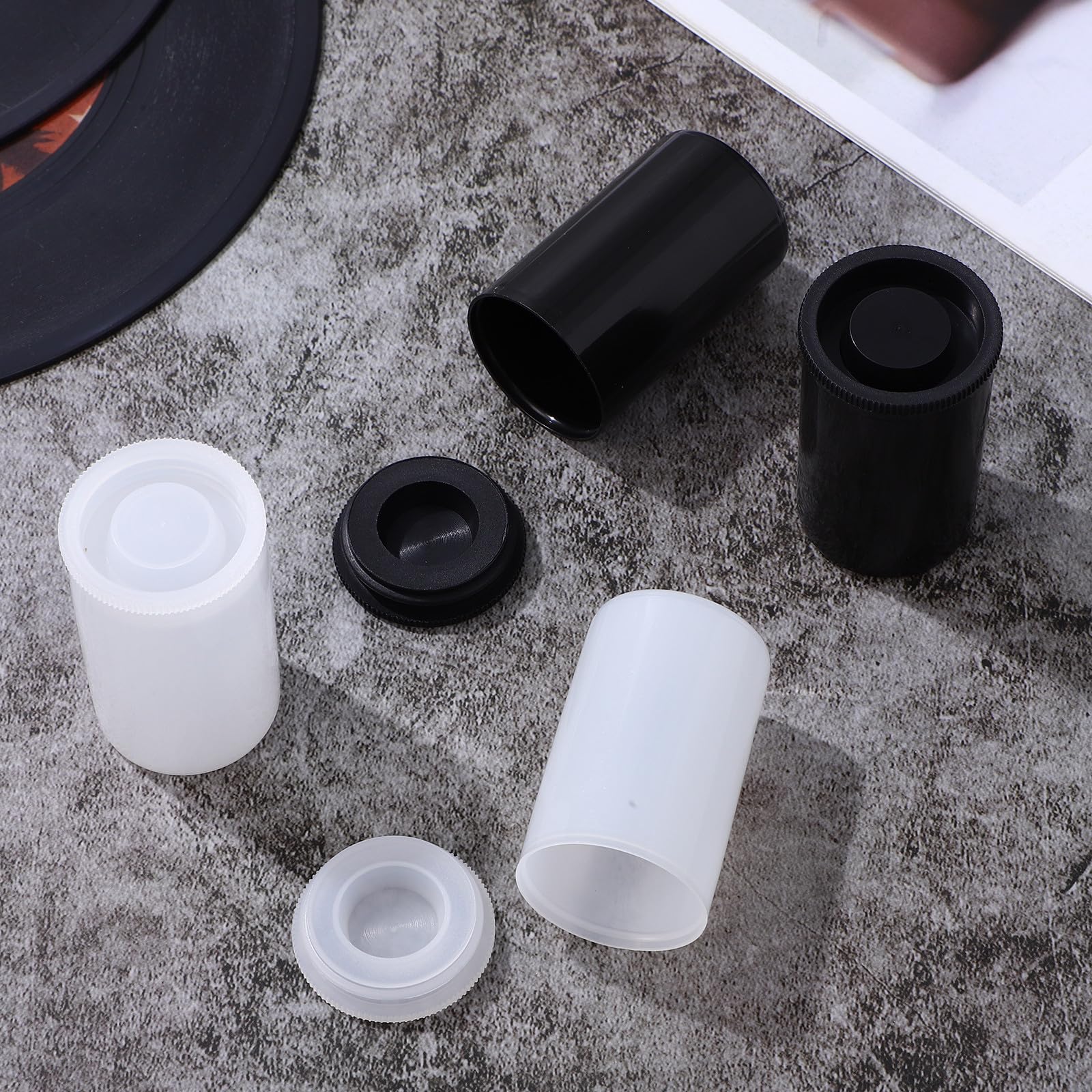 Contenitori Per Pellicole Riutilizzabili Da 20 Pezzi Coperchio Ermetico, Custodia Per Pellicole Da 35 Mm in Plastica Pe Resistente, Per Fotografia, Viaggi e Conservazione Sicura