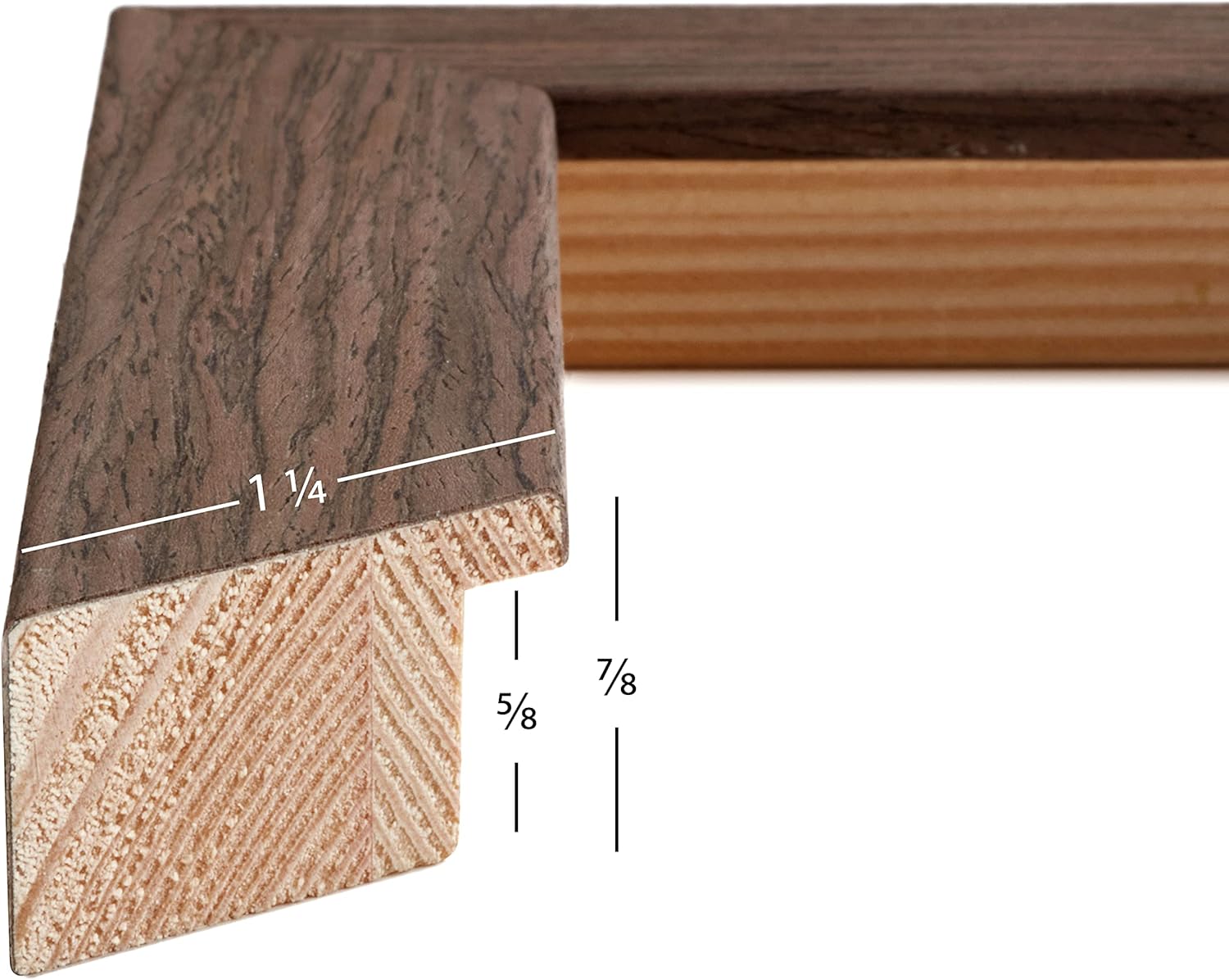 Craig Frames Farmhouse Essentials Picture Frame, 10 x 13 Inch, Mocha Brown