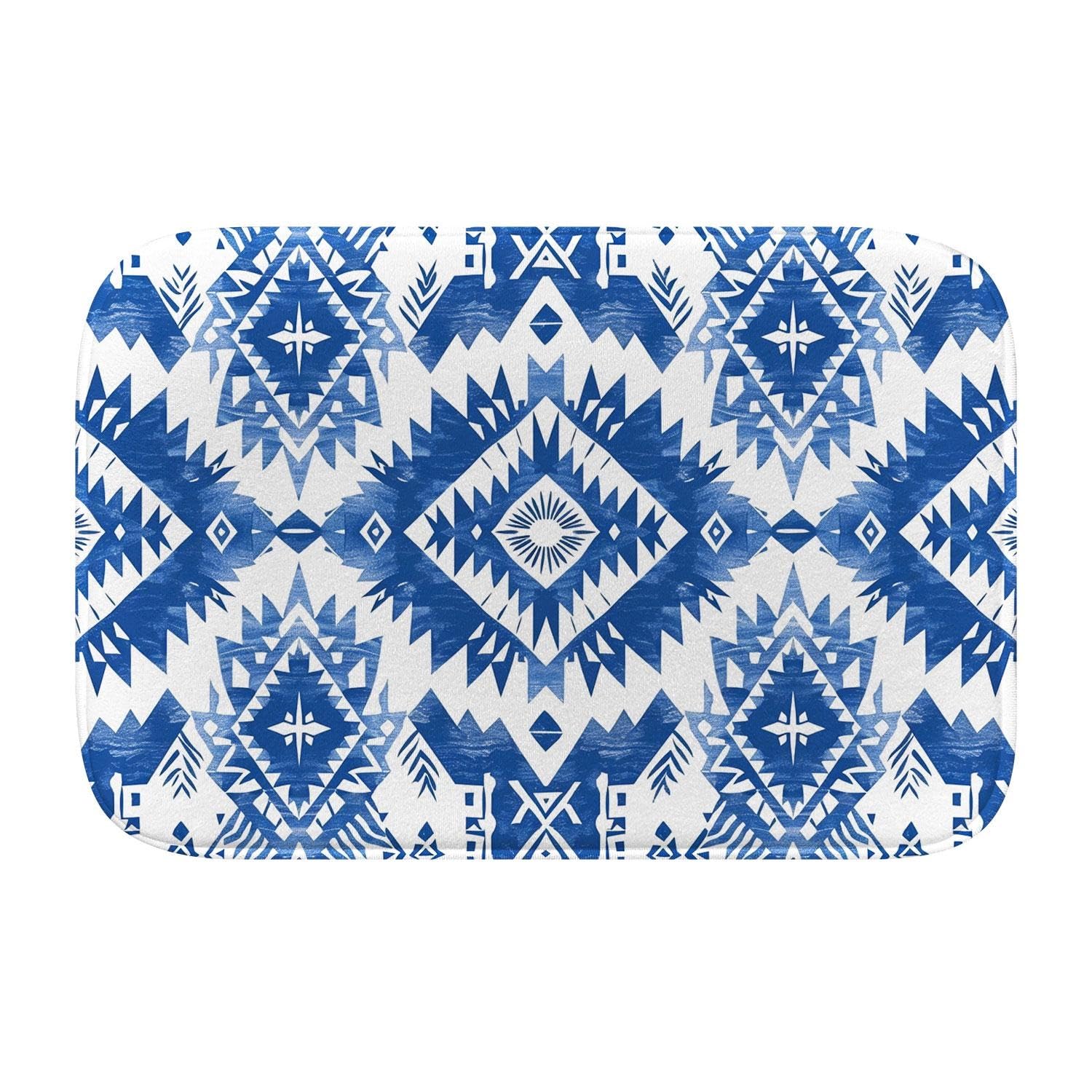 Tapis de bain design moderne bohème pour transformer votre salle de bain en spa