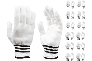 White Work Gloves Men & Women