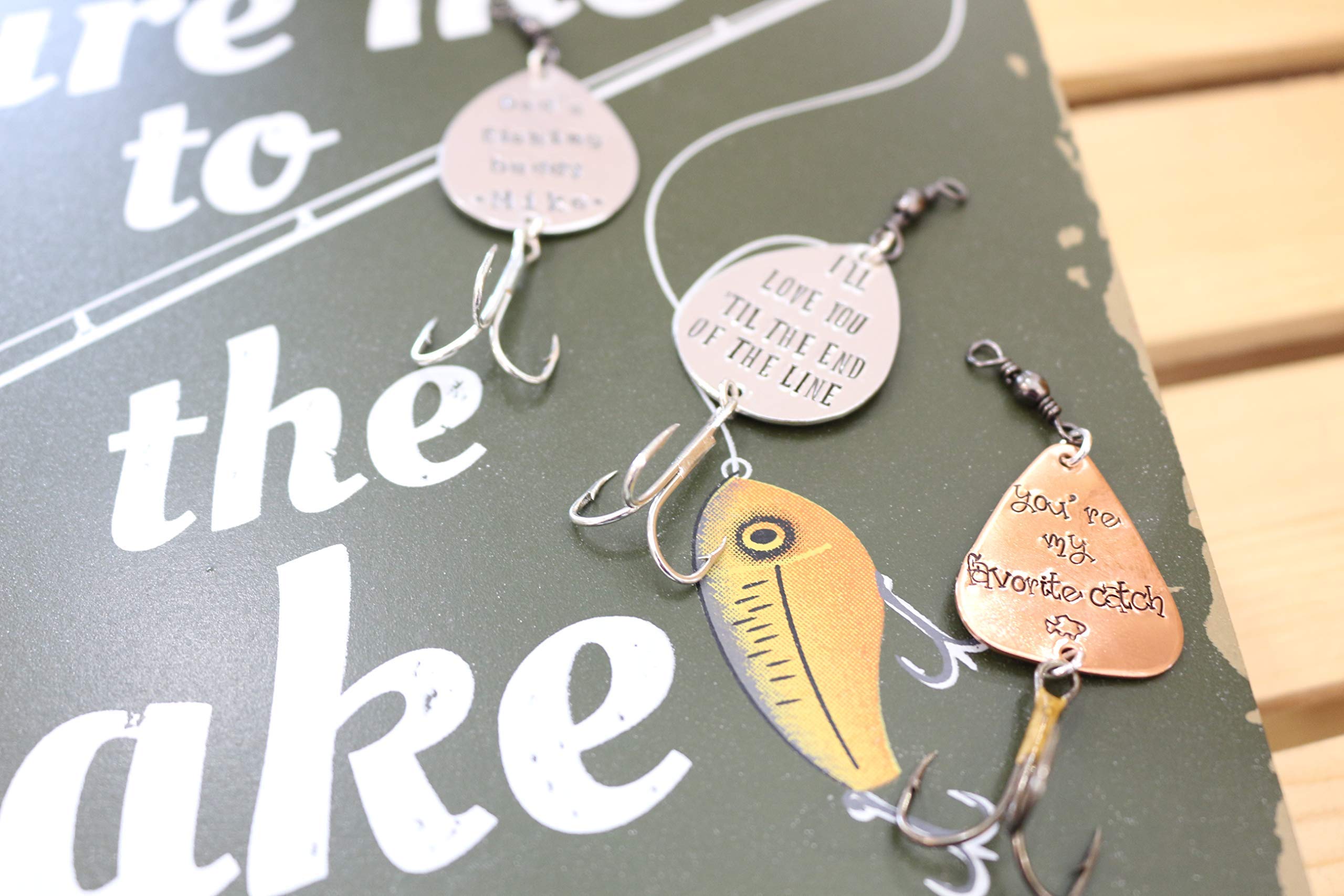The Silver Diva Handmade Fishing Lure - Custom Fish Hook - Personalized - Silver