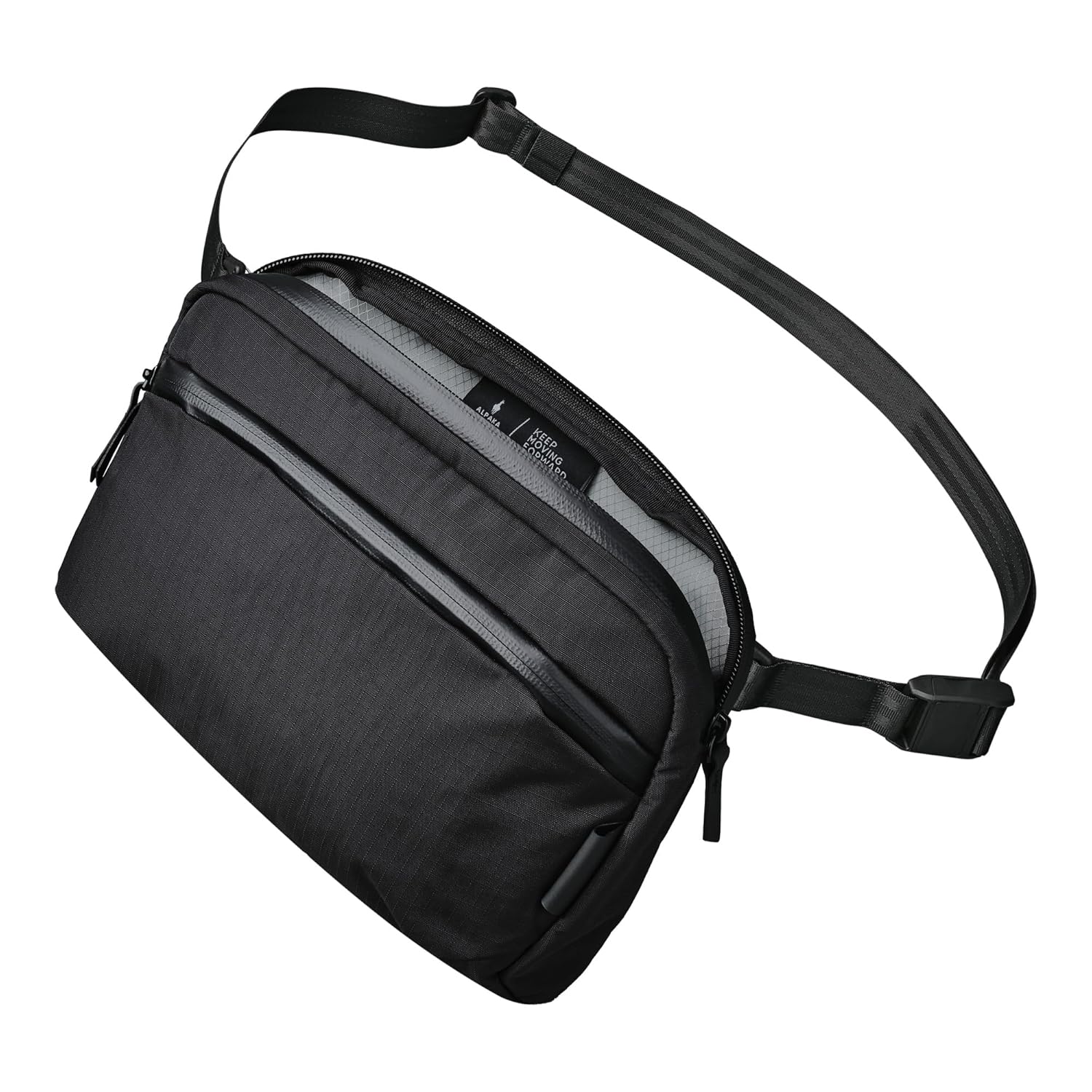 ALPAKA Flight Sling 2L – Bolsa tiracolo masculina leve, portátil, embalável, com alça de ombro de liberação rápida