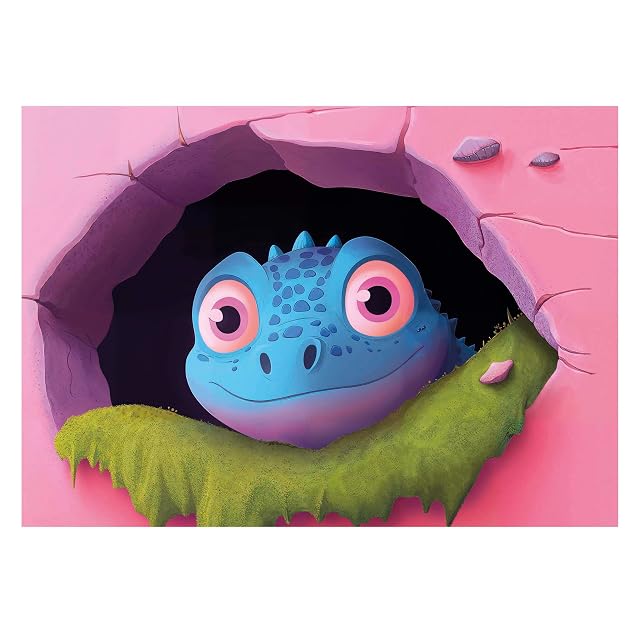 Foto 2 de 7 de Educa - Set de 4 Puzzles Infantiles progresivos de 20 a 80 Piezas. Simpáticos Dinos. Medidas: 28 x 20 cm.…