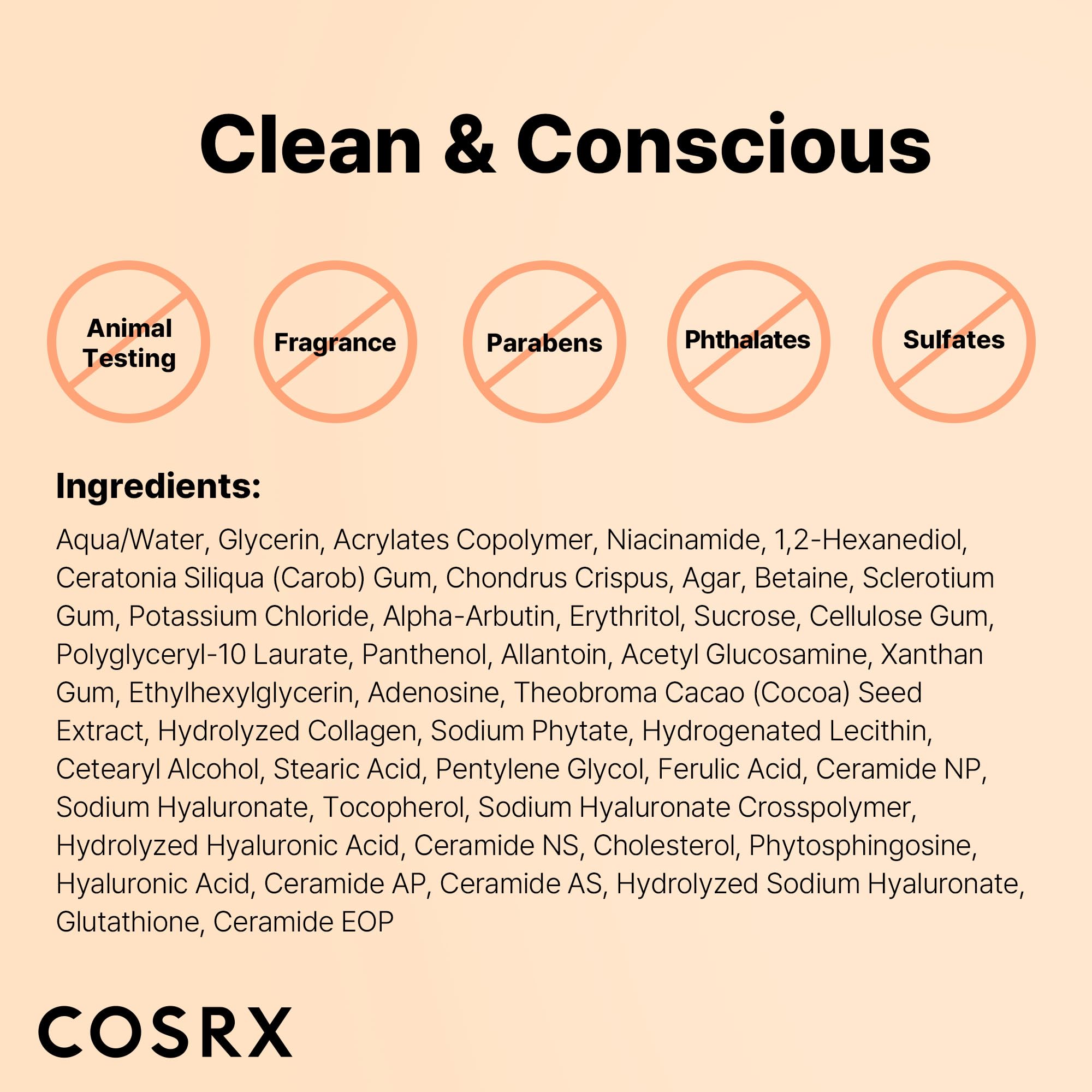 COSRX Advanced Glass Glow Hydrogel Face Masks Skincare 3 EA, Collagen Face Mask, Travel Essentials, Overnight Face Mask, Korean Skin Care, Stocking Stuffers for Women