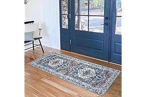 KOZYFLY Runner for Hallway: 2x5 Ft Washable Washable Runner Rug