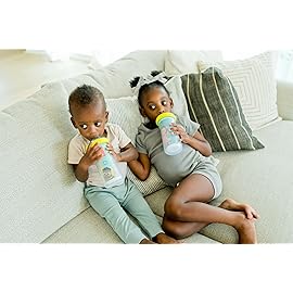 The First Years Cocomelon Insulated Straw Cups - Silicone Straw Cups for Toddlers - Kids Water Bottles Ages 18 Months and Up - 2 Count