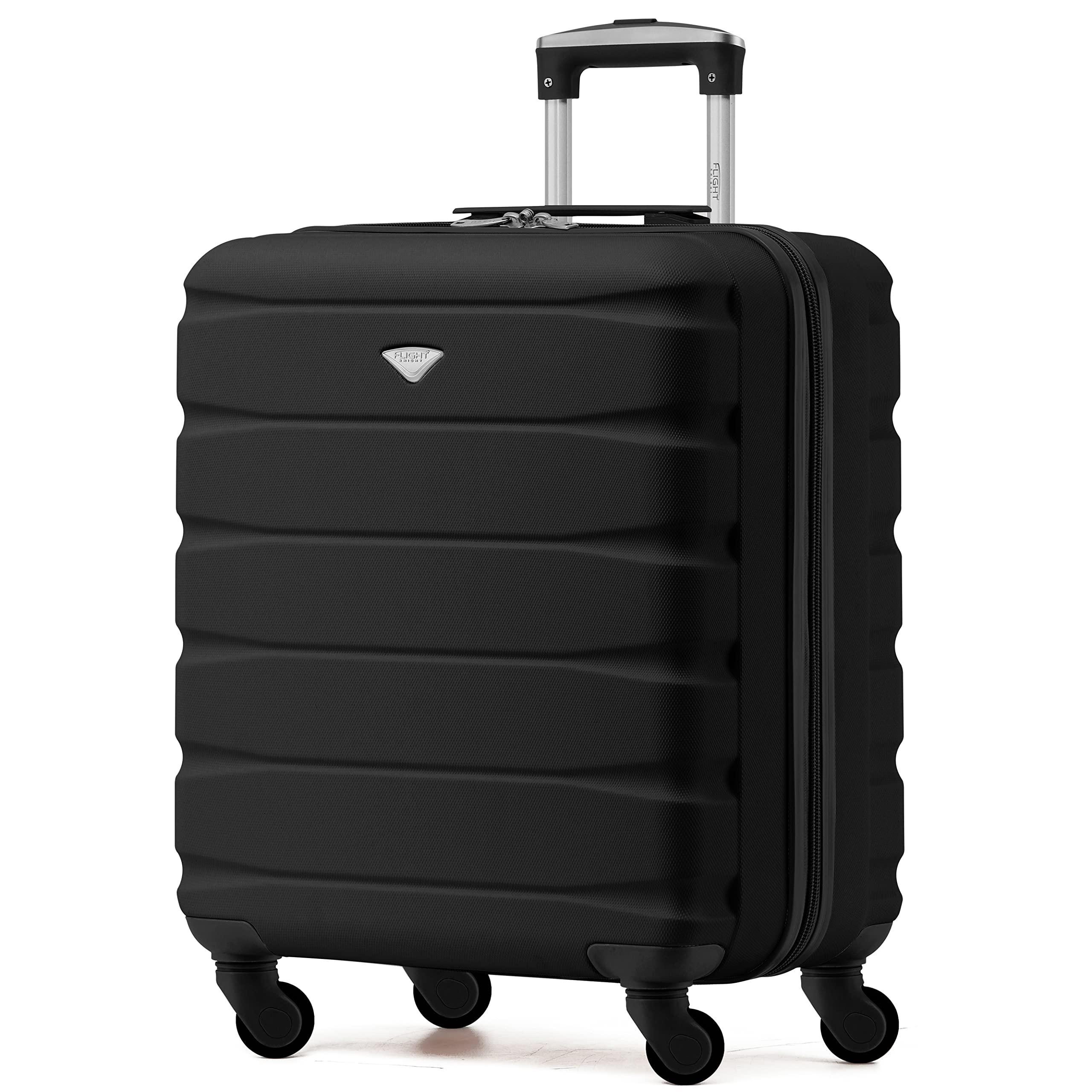 Flight Knight Lightweight 4 Wheel ABS Hard Case Medium Suitcase Approved for Over 100 Airlines Including easyJet, British Airways, Ryanair, Jet2, Emirates & Many More - Check-in Medium Size 25" — view 158