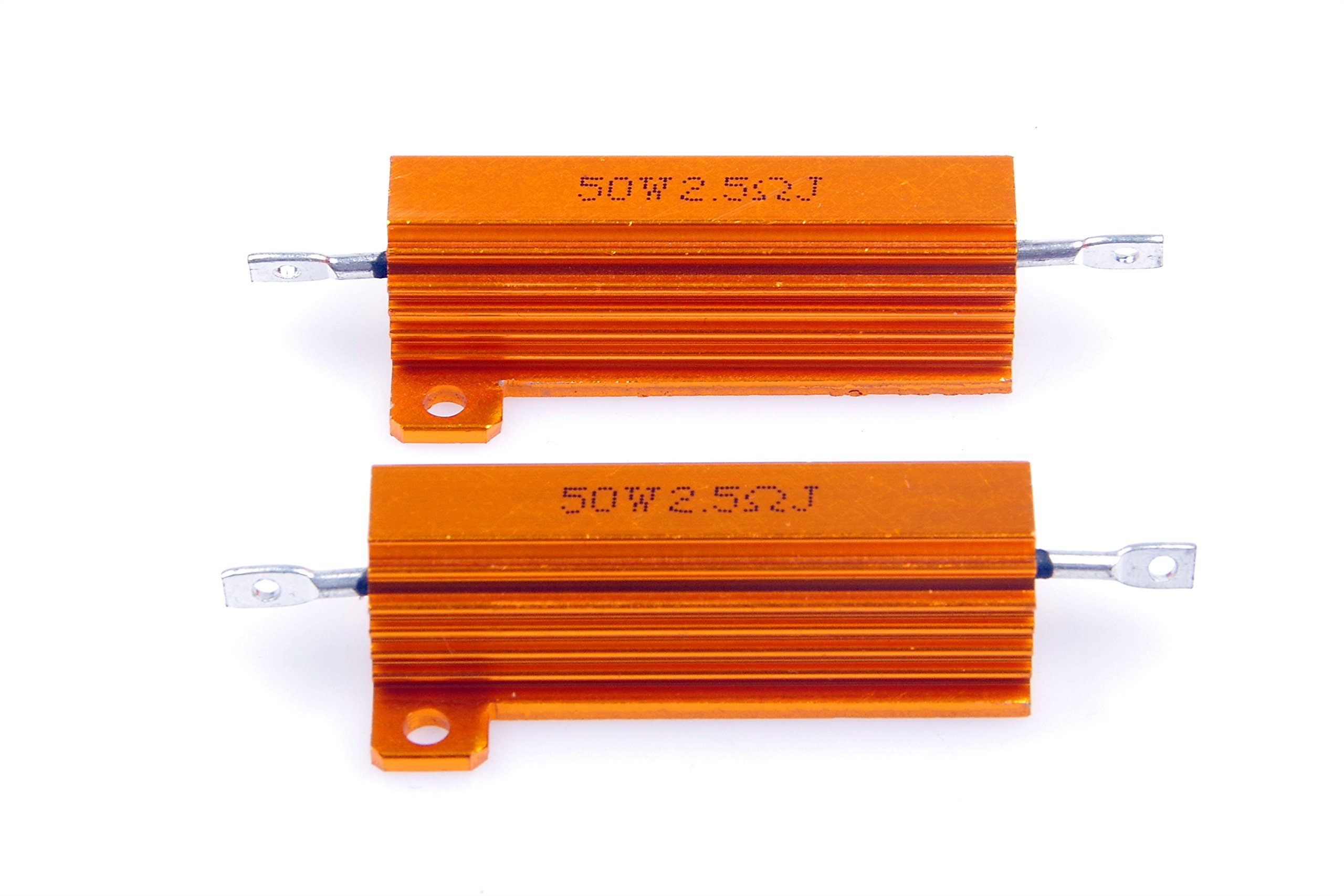 Mills Resistor 2R2 (2.2R) Ohm 5W MRA-5 Series, Non-Inductive Wirewound ± 1% Tolerance - Foto 3