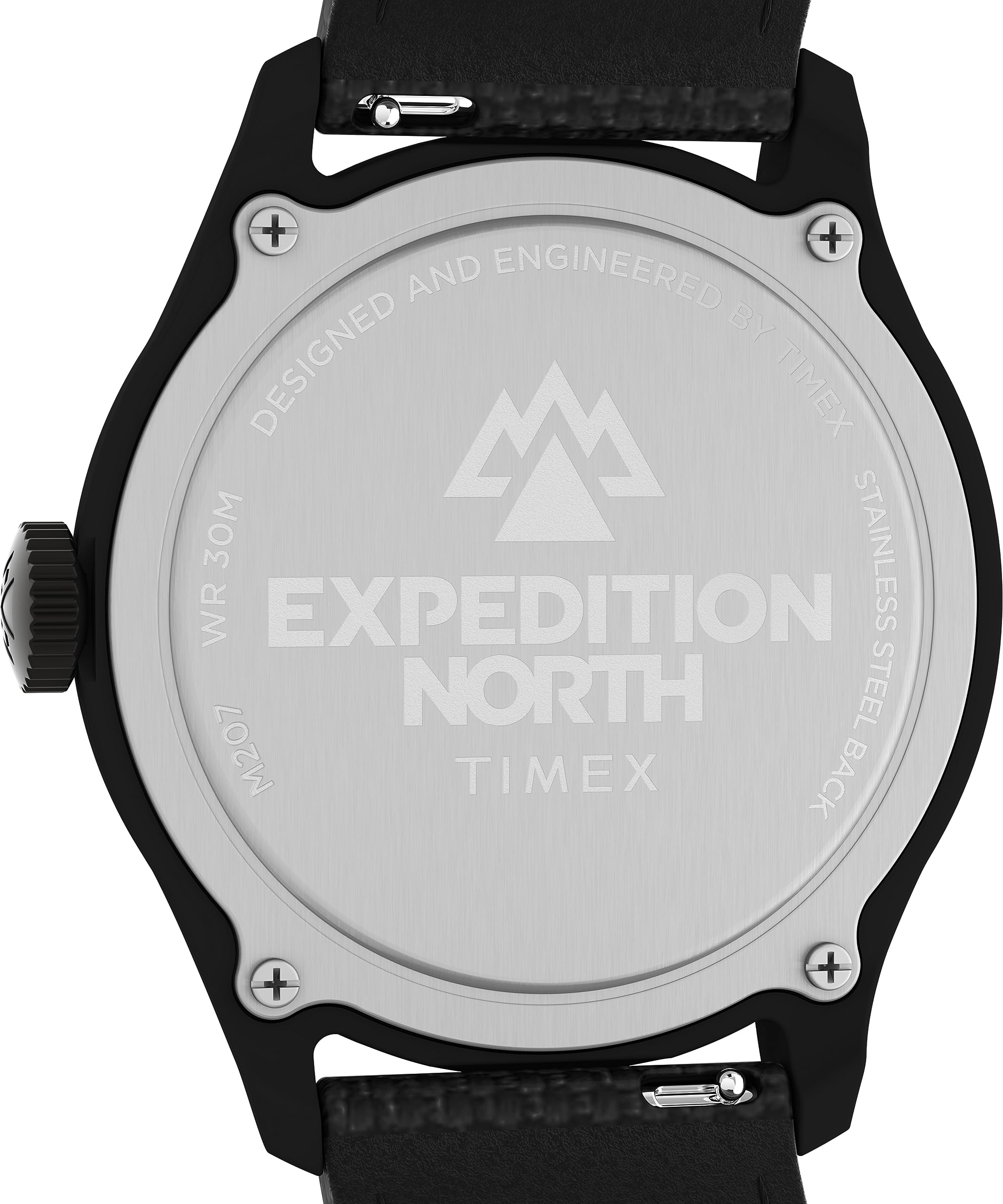 Timex Expedition North Traprock Herren-Armbanduhr, 43 mm, Zifferblatt mit schwarzem Gehäuse