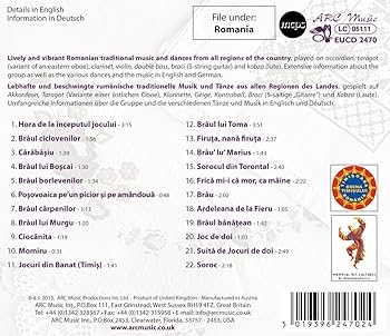 Amazon.co.jp: Romanian Tradition ルーマニアの伝統音楽 [輸入