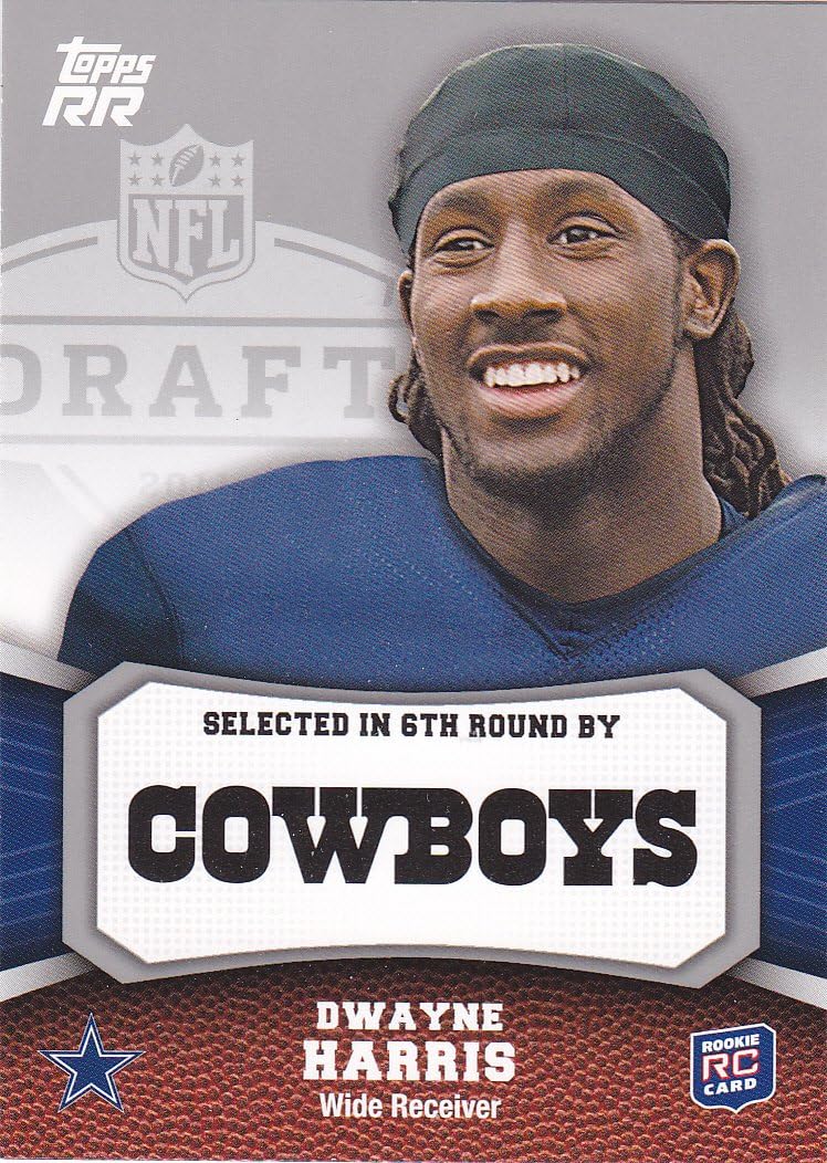 2011 TOPPS RISING ROOKIES FOOTBALL DWAYNE HARRIS RC ROOKIE FOOTBALL CARD