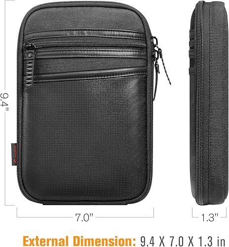 Miniatura 6 de FINPAC Bolsa de transporte oculta para pistola, funda suave para pistola, riñonera para cinturón para armas de fuego con funda para pistola, pistola