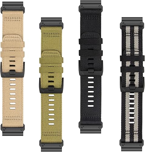 Miniatura 7 de Correa de reloj Quickfit de 0.866 in compatible con Garmin Fenix 7X Pro76 Pro5 Plus5InstinctForerunner 965 955 945 935Epix 1 2 ProDescent G1Approach