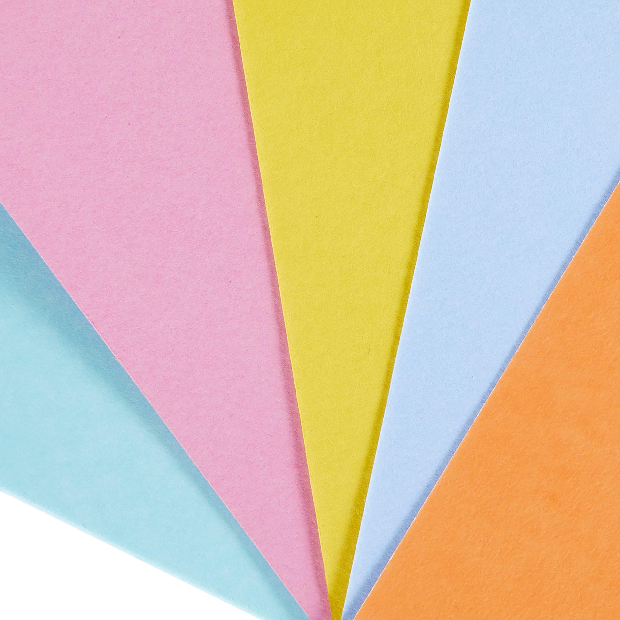 Pacon Blank Flash Cards, 1,000 Pack, 2" x 3", 5 Assorted Colours, Learning Tools, Revision Cards, Teaching, Ideal for Schools, Homework & Home schooling - Image 3