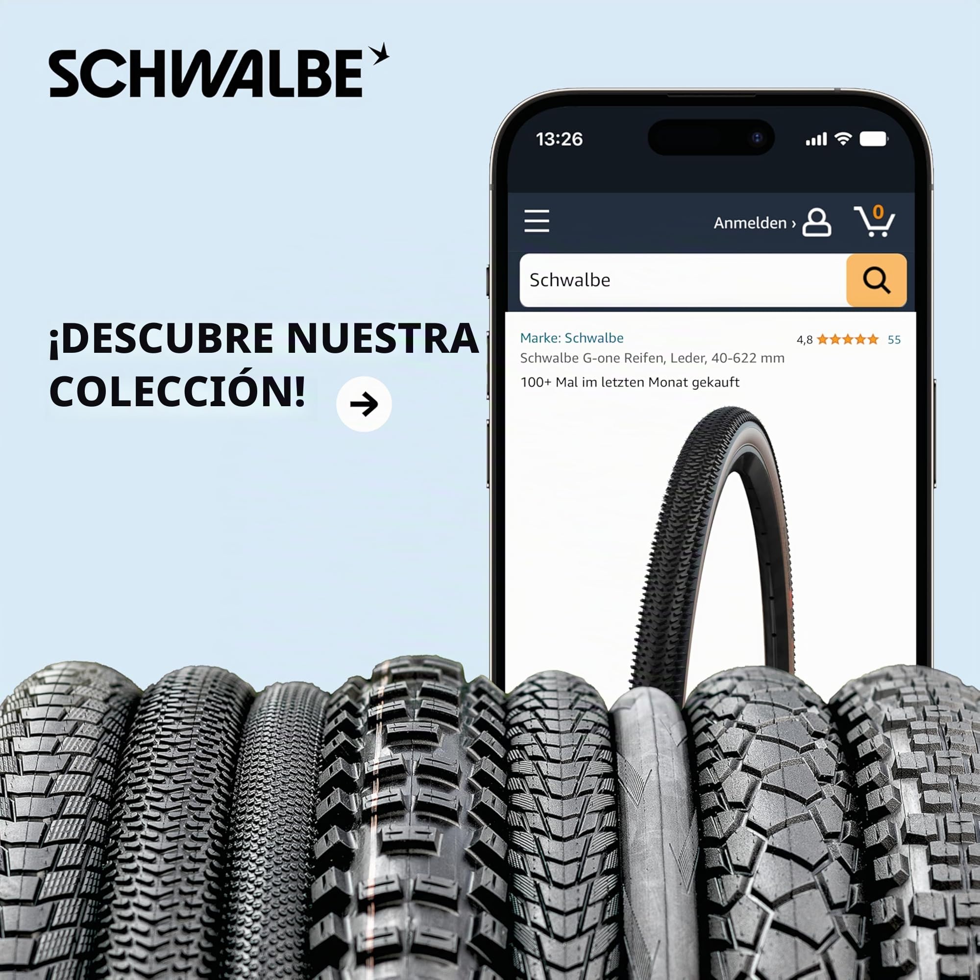 Schwalbe Magic Mary EVO TLE 65-622 Super Trail Ultra Soft - Neumático Plegable (29 x 2,60 mm)