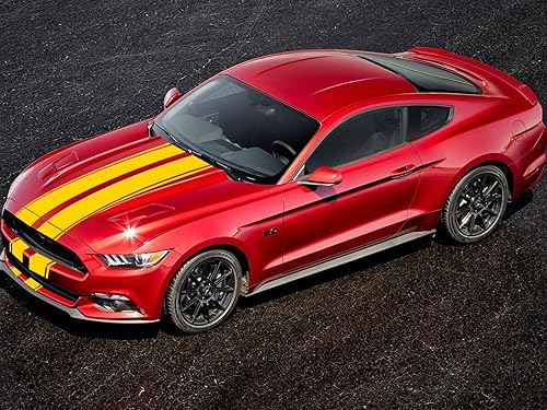 Miniatura 9 de Adhesivos de rayas de cuerpo de carreras de 63 x 11 pulgadas, calcomanías de vinilo para capó de autos, calcomanía con patrón de automóvil (blanco)