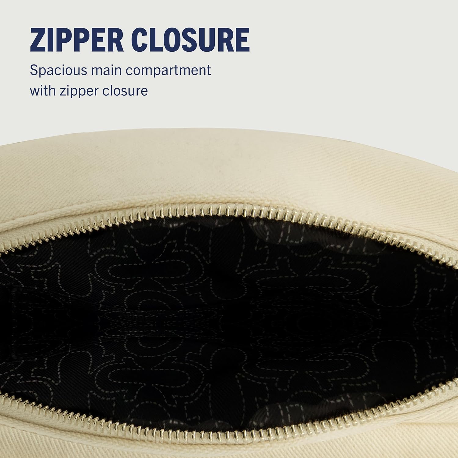 True Religion Satchel Bag, Multi-Patch Women's Handbag with Adjustable Shoulder Strap, Beige, One Size - Image 6