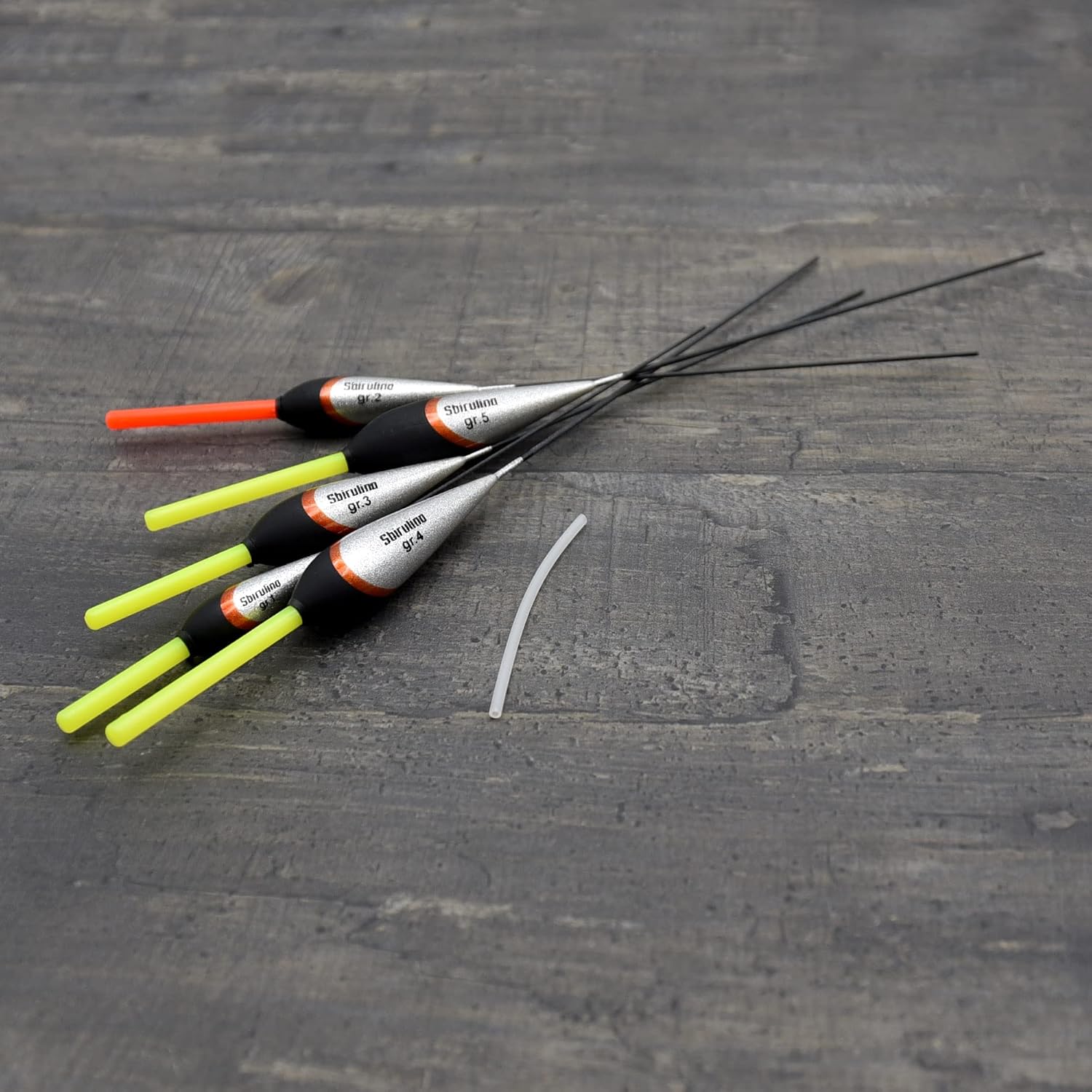 Sbirulino® Set of 5 fishing floats with light holder mm 4.5, White, 4,5 mm - Image 5