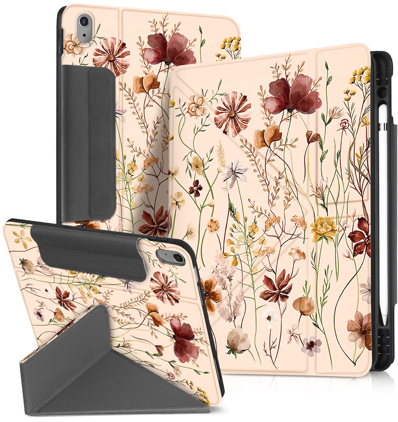 Miss Adola for iPad A16 Case/10th Generation Case - 10.9 Inch 2022 Tablet Cover with Pen Holder for Women Boys Girls Men Cute Cartoon Cool Funny Funda