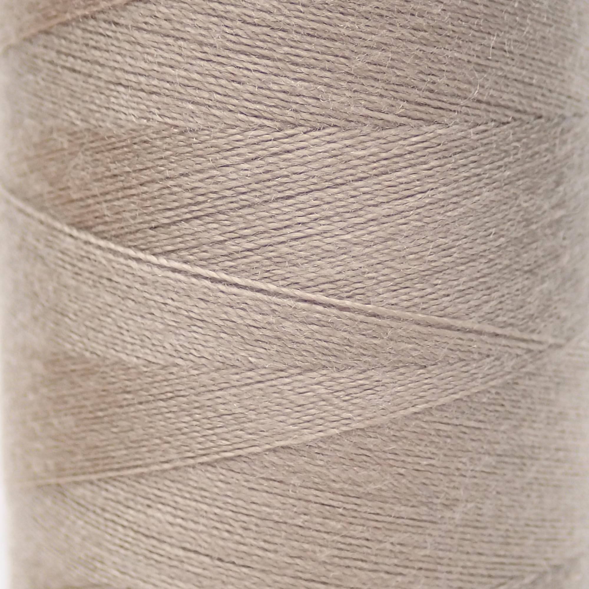 Beige Spun Polyester Sewing Thread - 1000M
