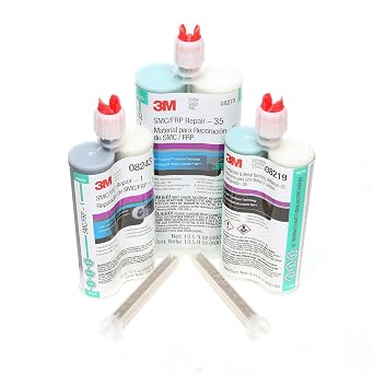 3M SMC/Fiberglass Repair Adhesive-35, 08219, Green, 200 mL Cartridge