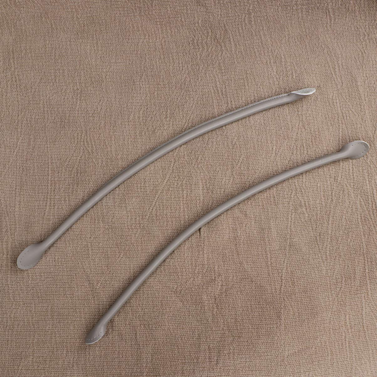 EXCEART 2 Pares de Bricolaje para Suministros con Forma de Cuero de Vaca con Asa de Hombro Asas Gruesas Correa de Repuesto con Solapa Correa Correas Cruzadas Accesorios Monederos Cm