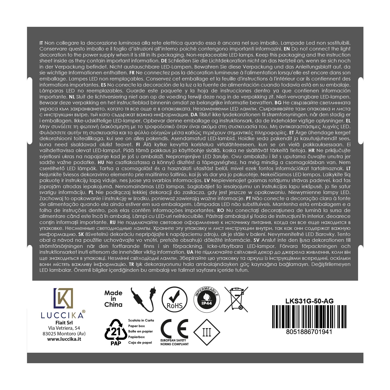 Świąteczne lampki LED do użytku zewnętrznego/wewnętrznego, 5 mm, zielony kabel, 8 trybów, kontroler 31 V z pamięcią, IP44 (złoty, 50 m 1000 LED)