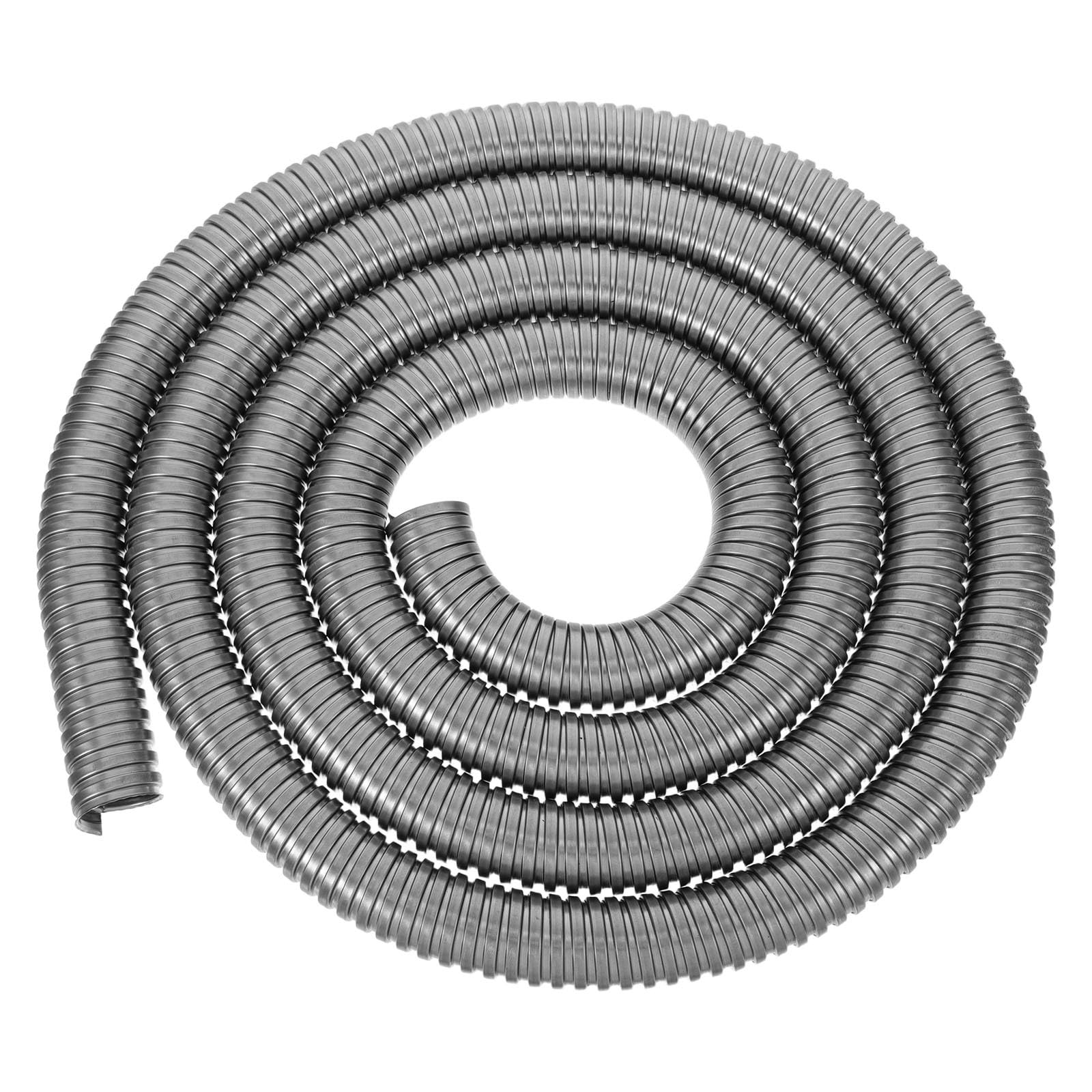 Metallschutzschlauch, Spiralschlauch, flexibel, aus Edelstahl, 2,5 cm x 3 m, für die Sicherheit der elektrischen Verkabelung in Landschaftsbeleuchtungsprojekten