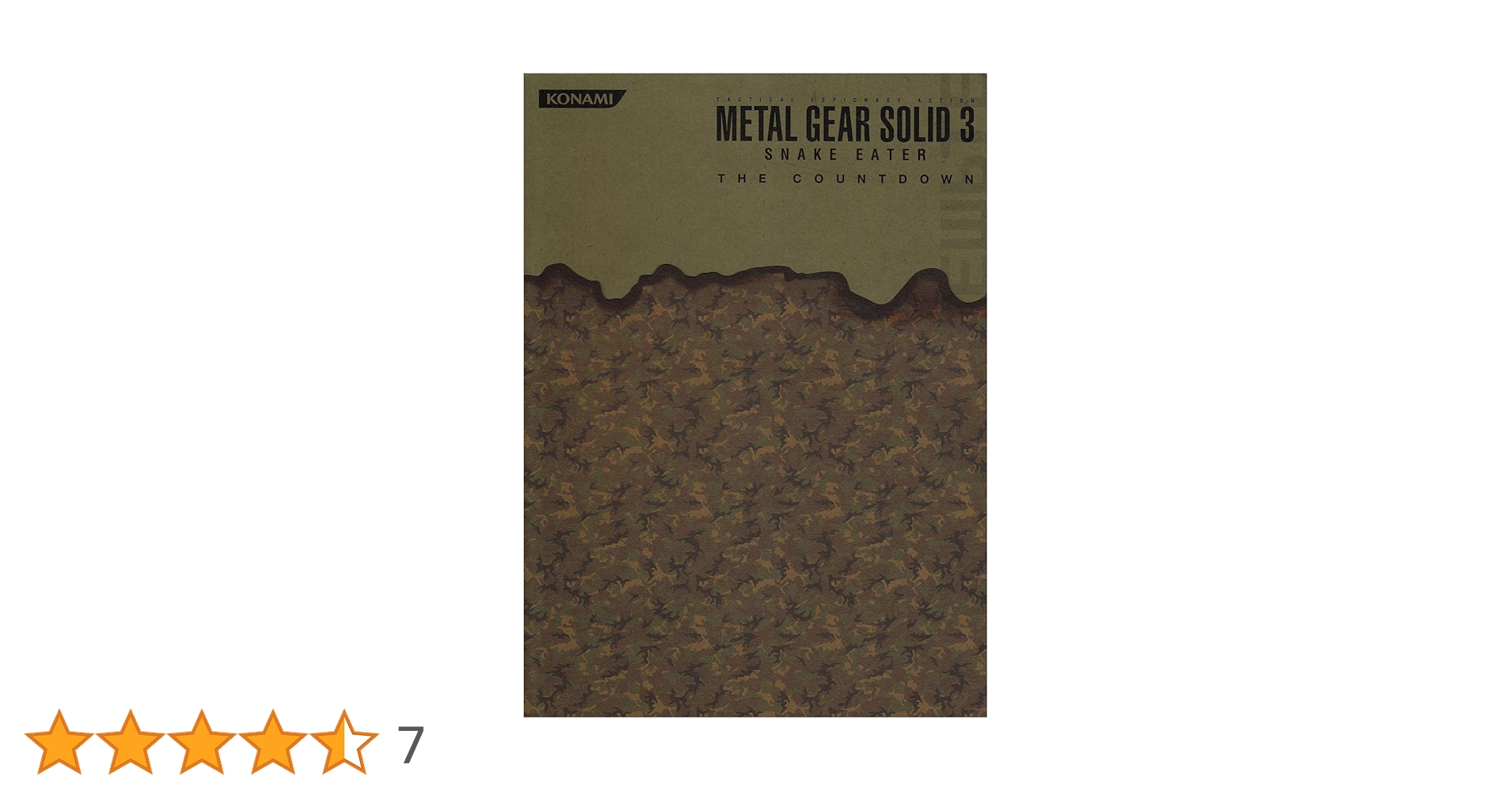 METAL GEAR SOLID 3 SNAKE EATER THE COUNTDOWN メタルギア