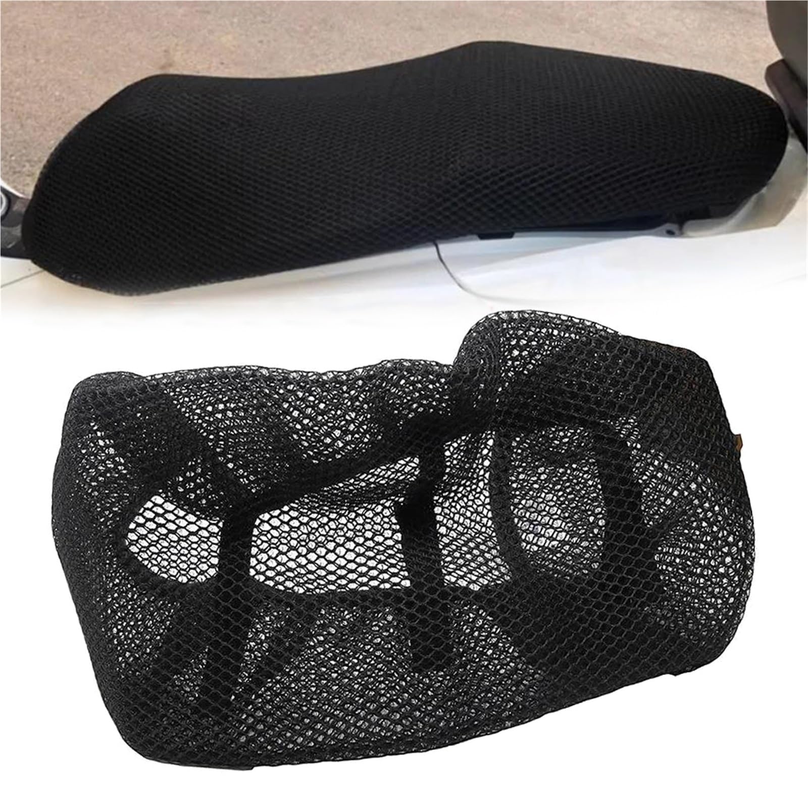 Housse de siège moto ventilée Piaggio Medley 125 en nylon 3D anti-transpiration