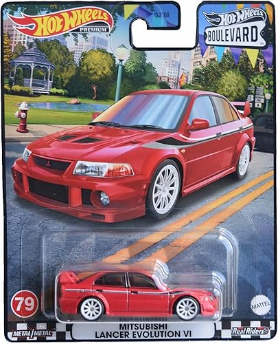 Hot Wheels Mitsubishi Lancer Evolution VI, Boulevard Premium Series