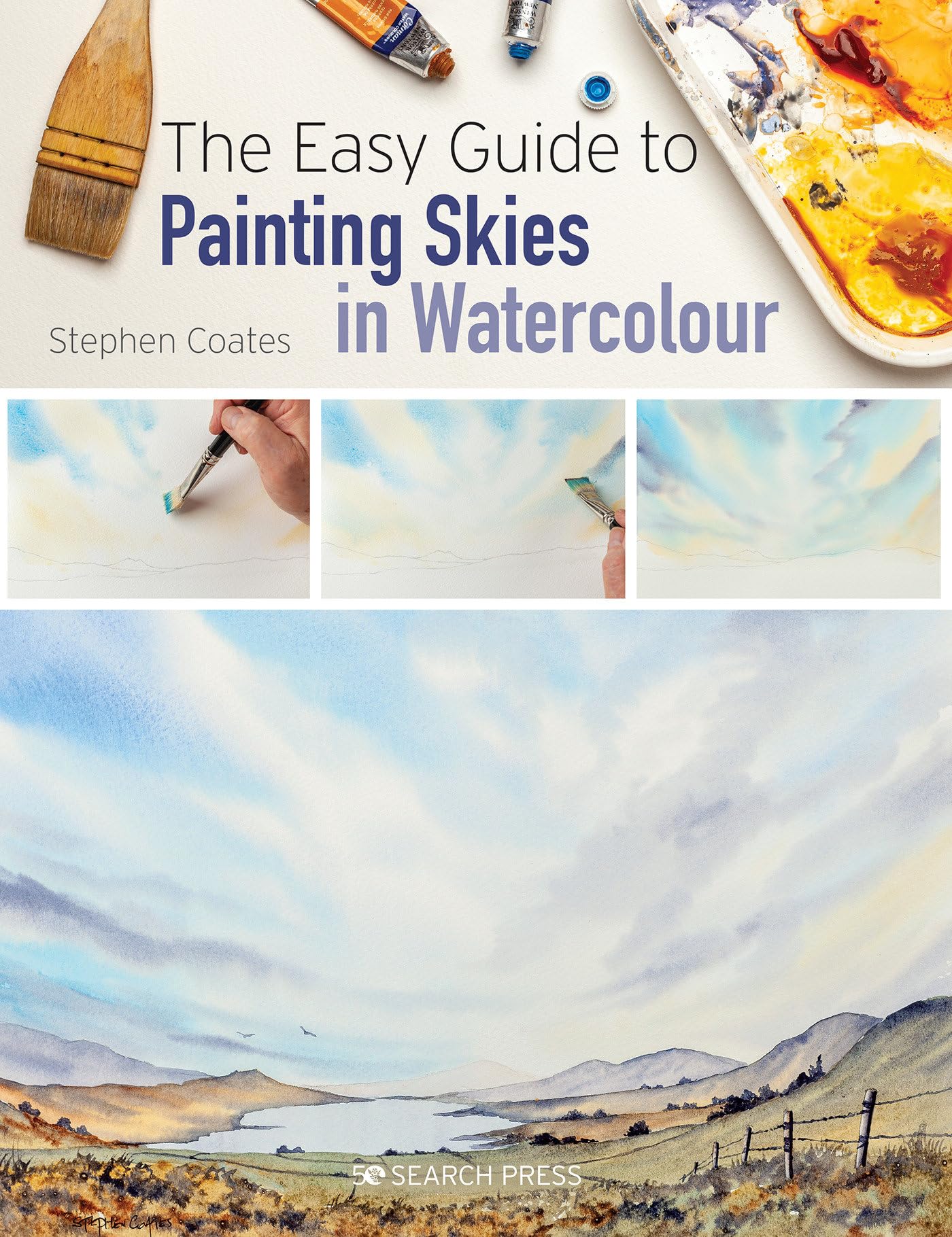 The The Easy Guide to Painting Skies in Watercolour by Stephe... - 9781782219446