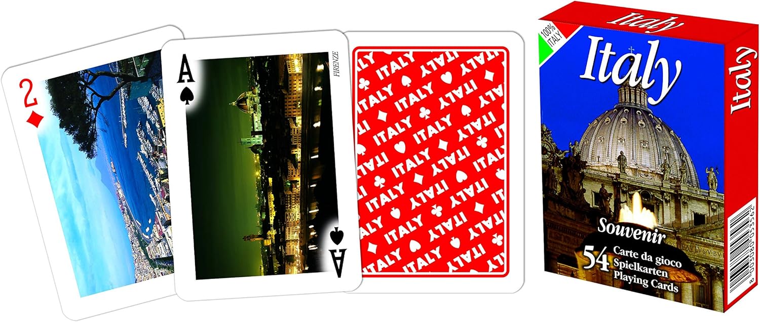 Modiano Poker Italy Red