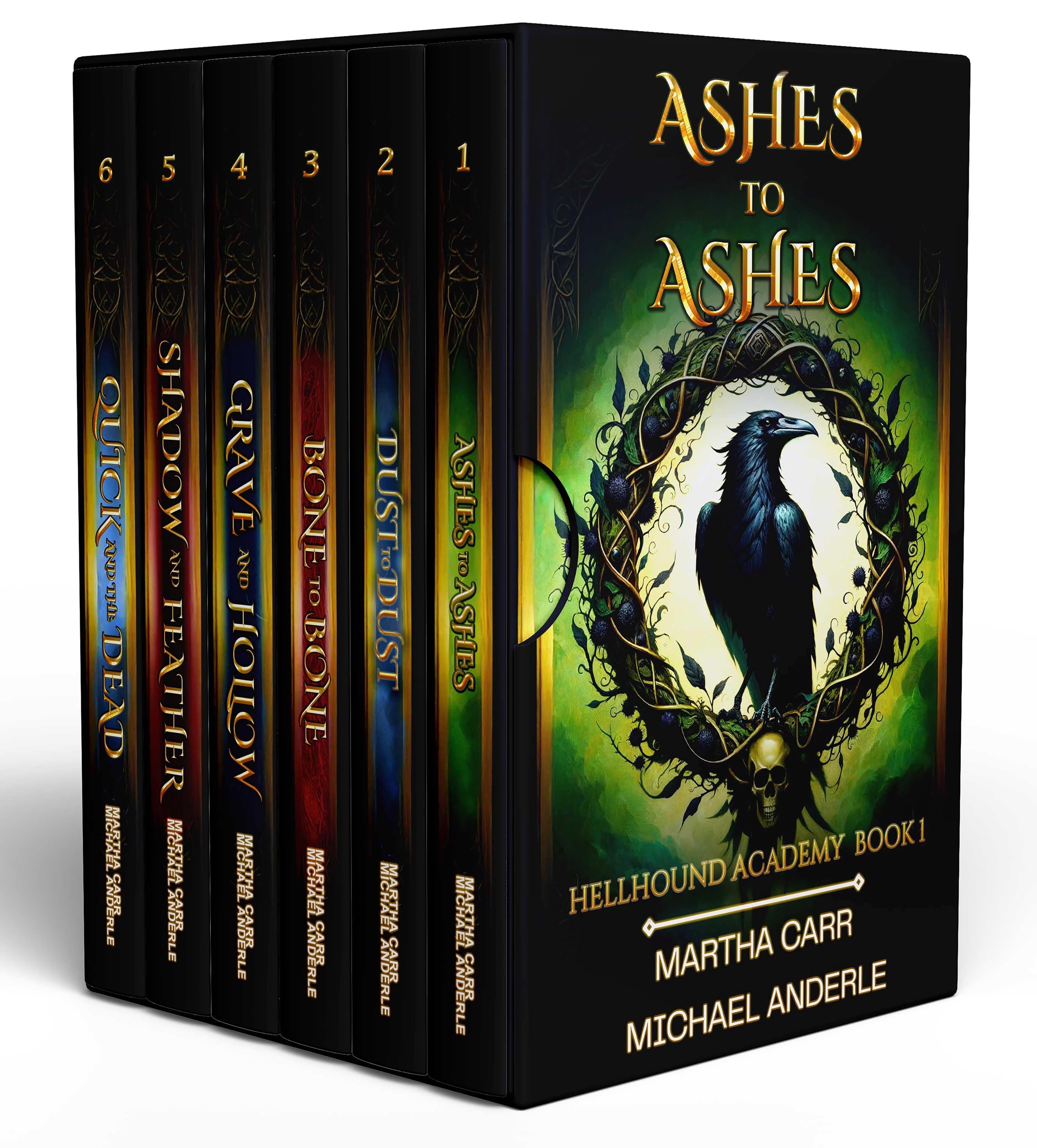 Cover of Hellhound Academy Complete Series Boxed Set
