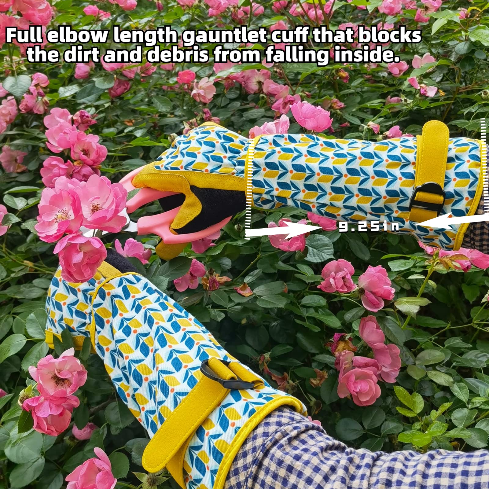 Zlysycm Gartenhandschuhe für Damen und Herren, Thorn Proof Garden Handschuhe, Arbeitshandschuhe, Gartengeschenke