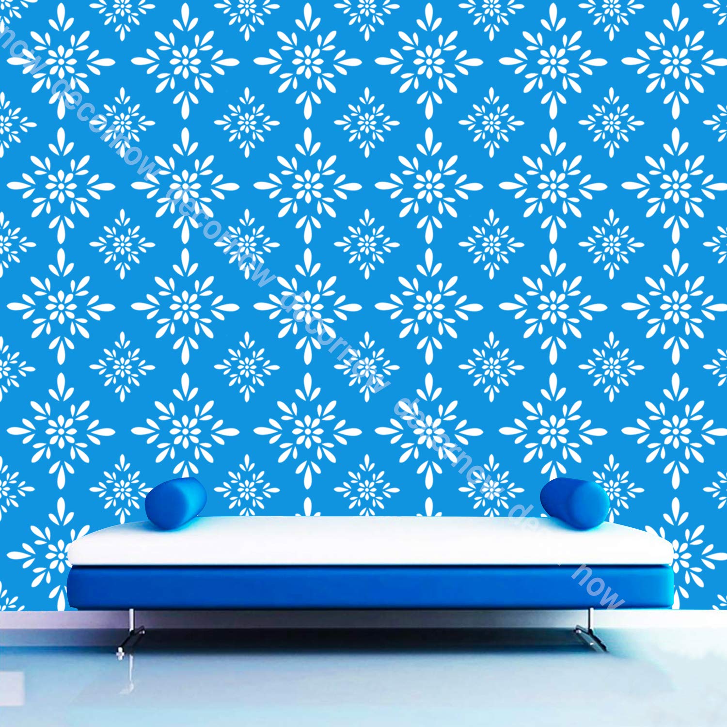 DECORNOWRDM Sober Simple Floret DIY Reusable Wall Stencil for Home Decoration Size : (16 Inches x 24 Inches) (B09RF4BHS6) Amazon Price History, Amazon Price Tracker