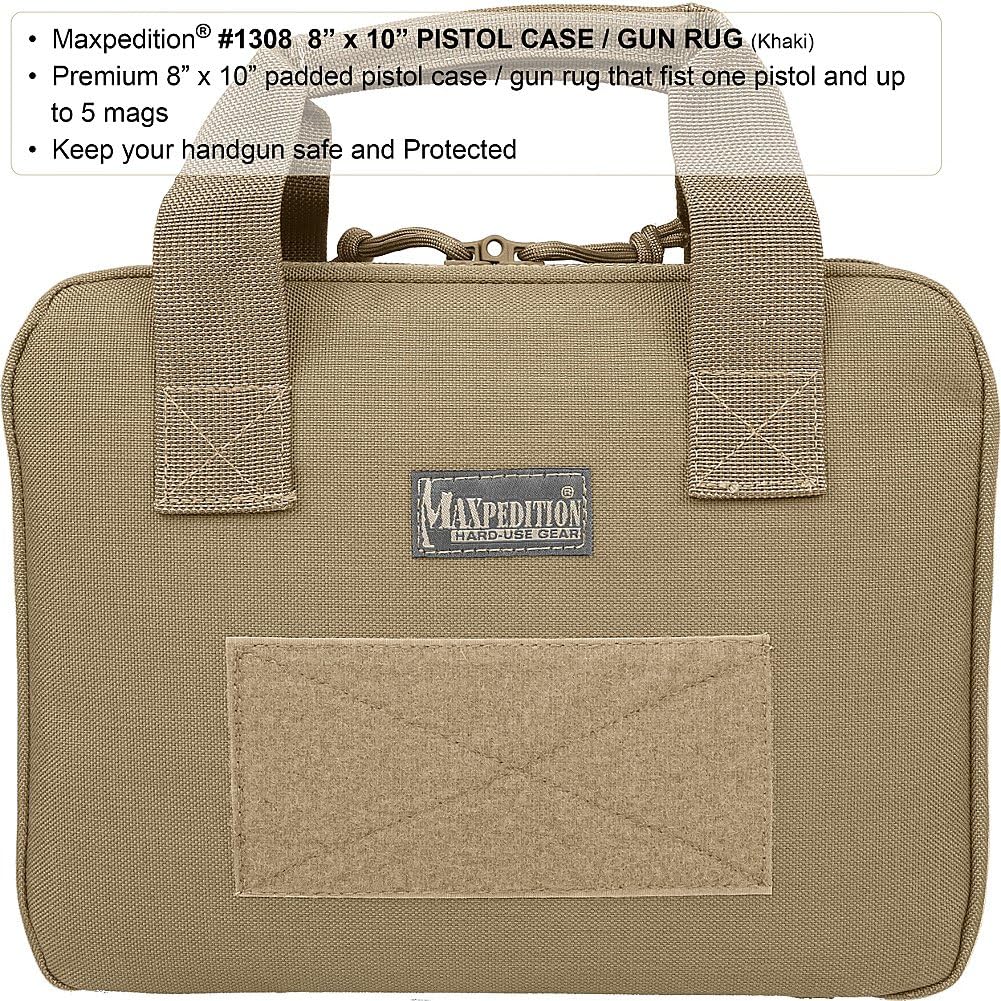 Maxpedition Pistol Case/Gun Rug, Black, 8 -Inch x 10 -Inch - Image 3