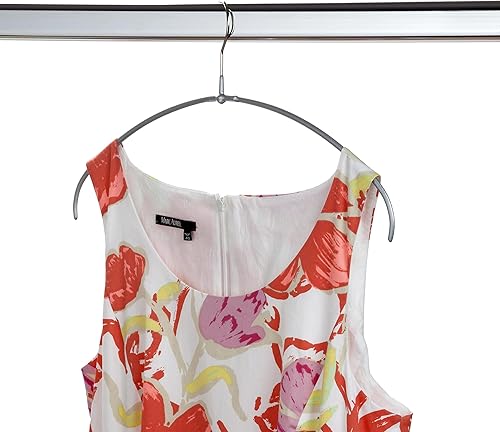 Miniatura 9 de Mawa de Reston Lloyd, Serie Euro Ultra-Delgada, Gancho Antideslizante de Ahorro de Espacio, Estilo 40PT para Camisetas, Blusas y Vestidos de Sol,