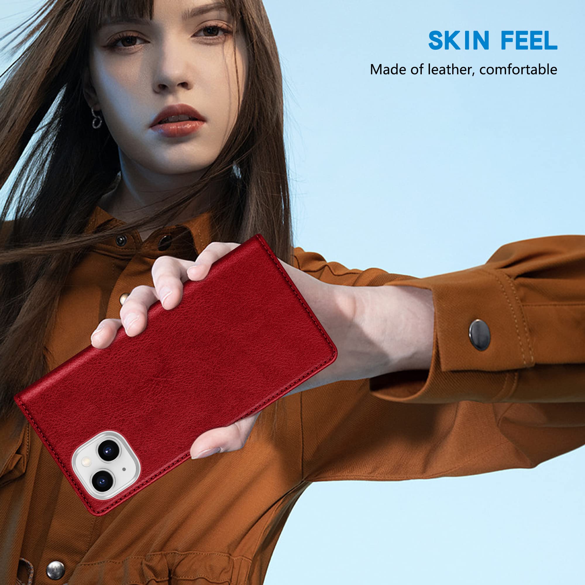 Amazon.com: ZZXX for iPhone 14 Plus Wallet Case with [RFID