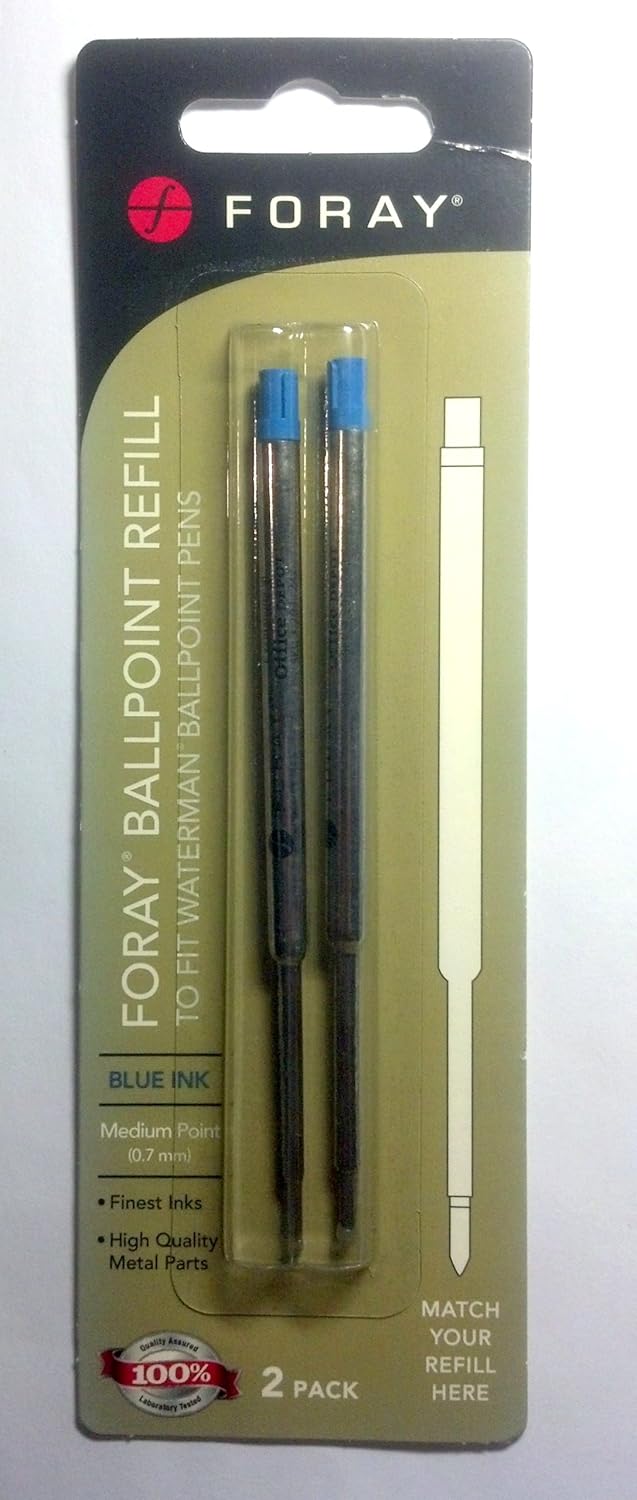 Foray Ballpoint Refill for Waterman 85212 Pen Refills