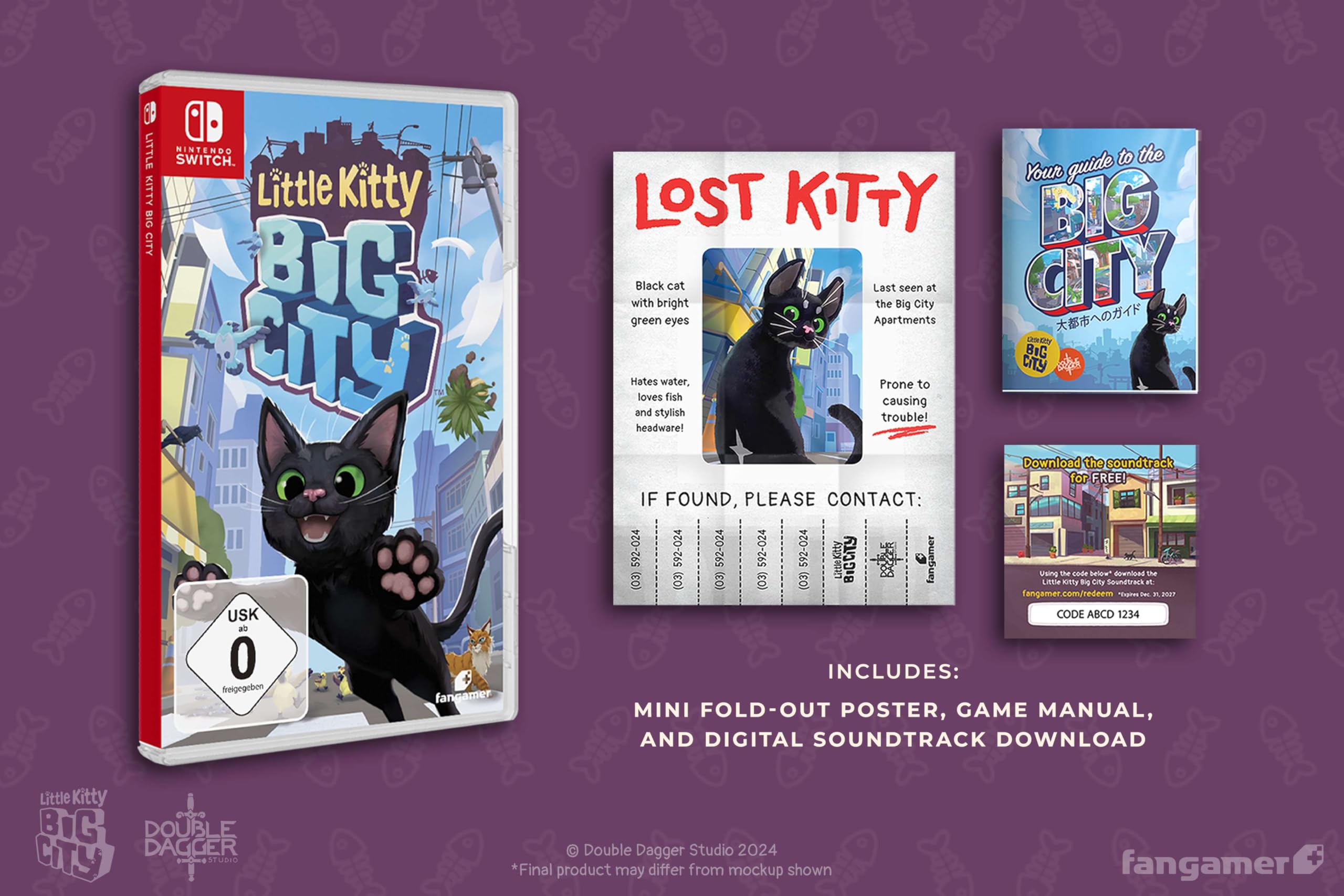 Little Kitty, Big City - Switch : Amazon.co.uk: PC & Video Games