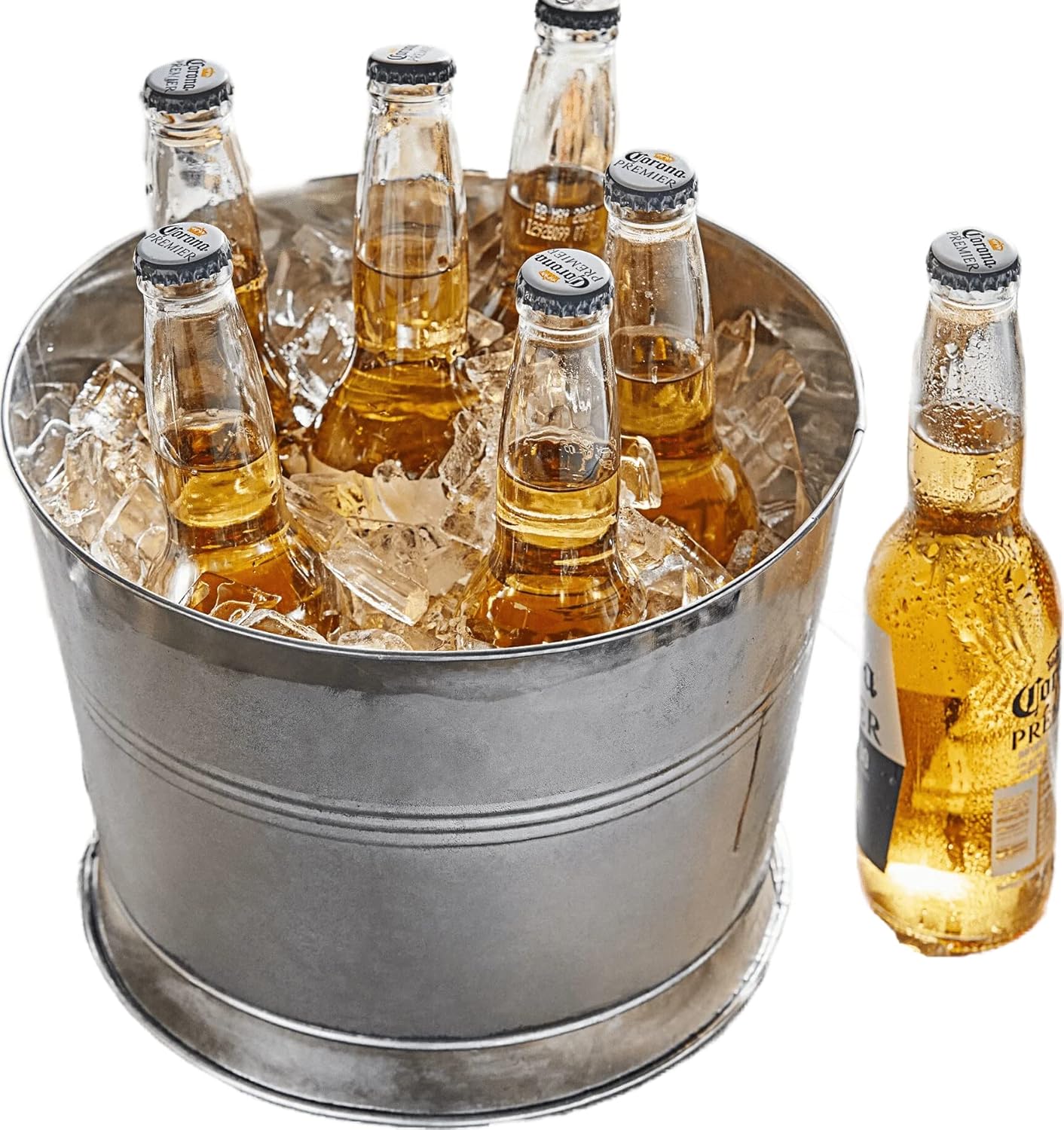 Ice Buckets for Parties, 10.3 inches Chiller Beverage Tub, Drink Cooler for Cocktail