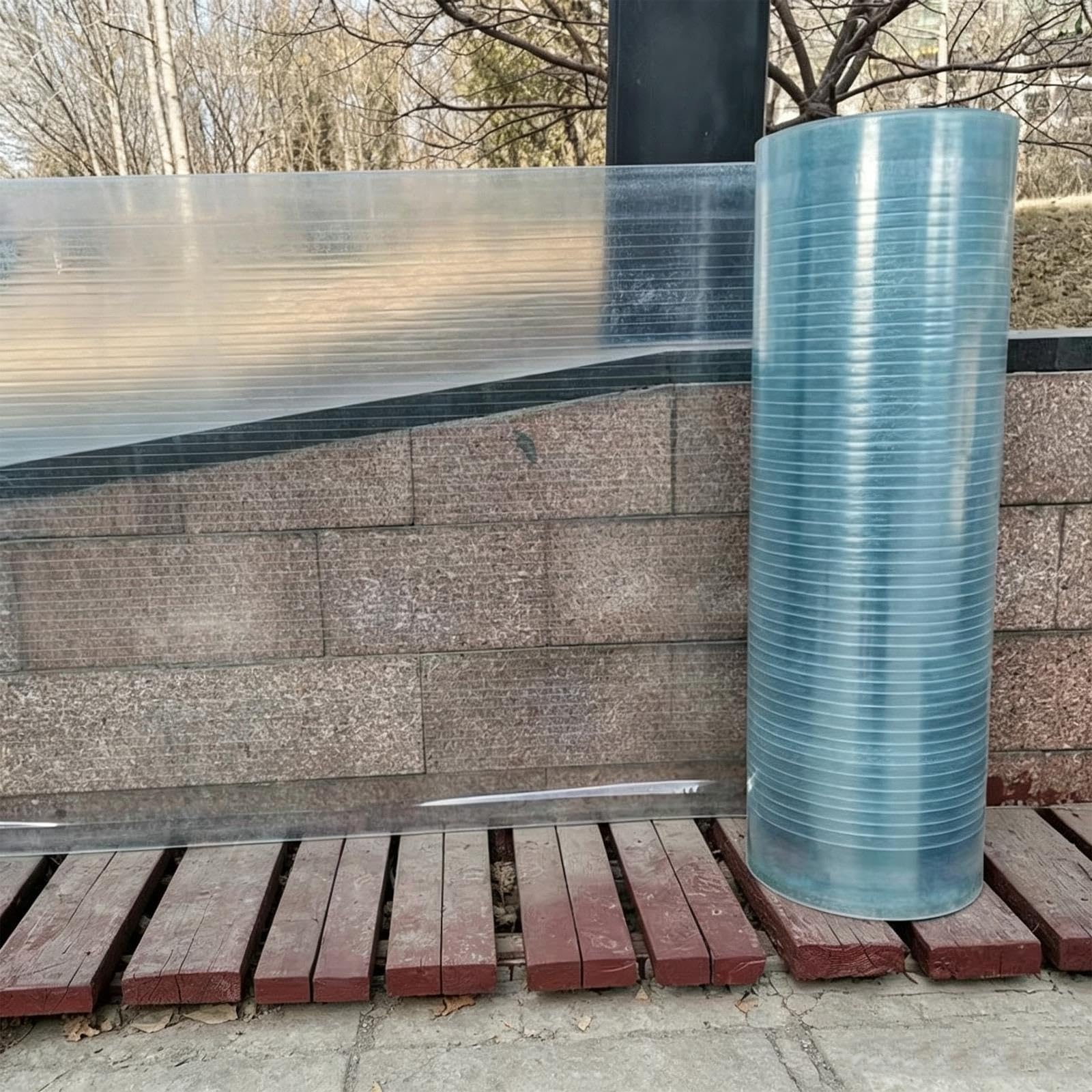 Panel De Policarbonato For Invernadero, Lámina De Plástico Flexible