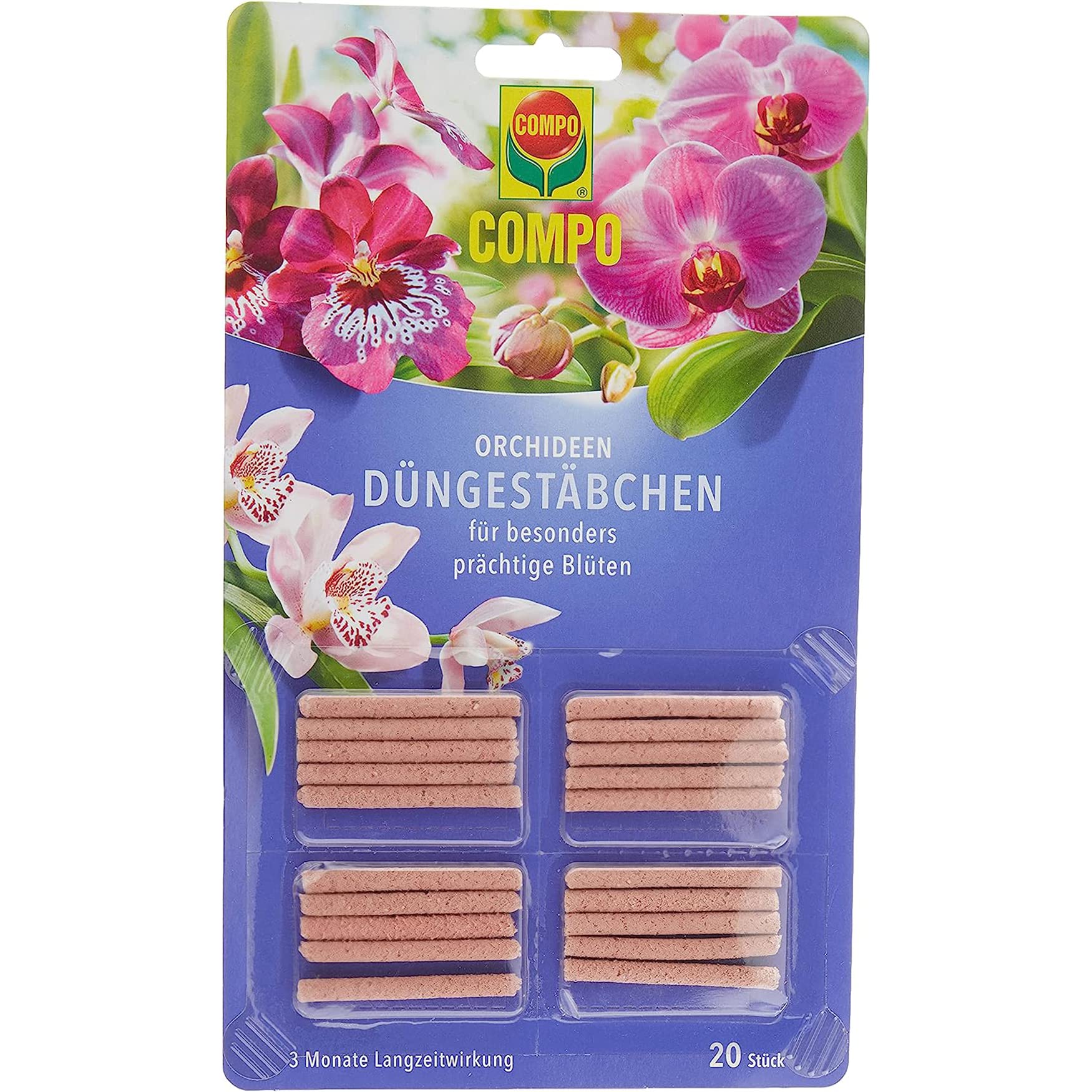 Compo Düngestäbchen für Orchideen