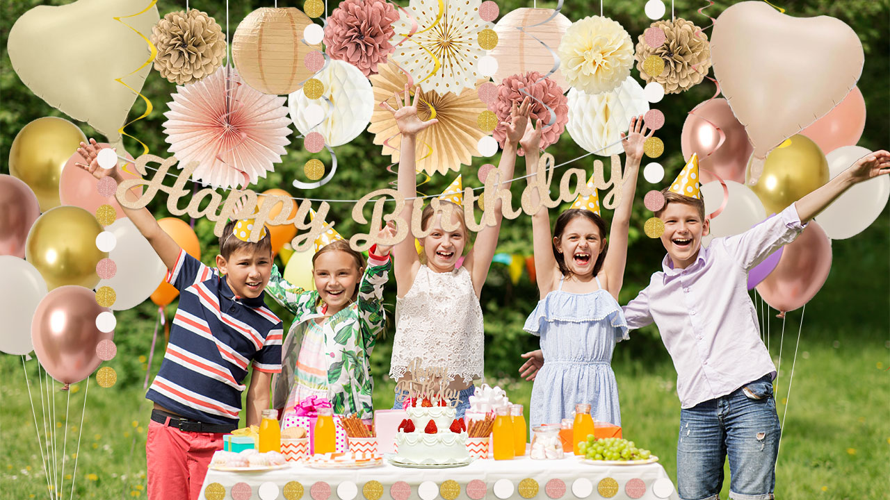 Happy Birthday Girlande, Versiering Verjaardag, Vlinder Happy Birthday