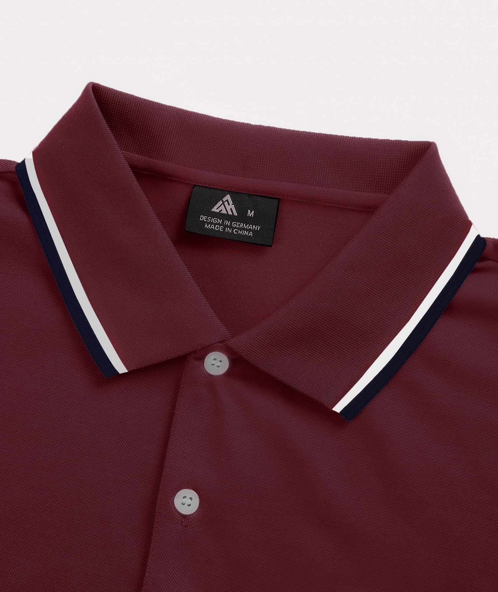 zitysport Polo Uomo Camicia a Maniche Corte Camicia da Golf Traspirante Uomo Camicie estive Sport Basic Slim Fit Tshirt con Tasca sul Petto Polo Shirt