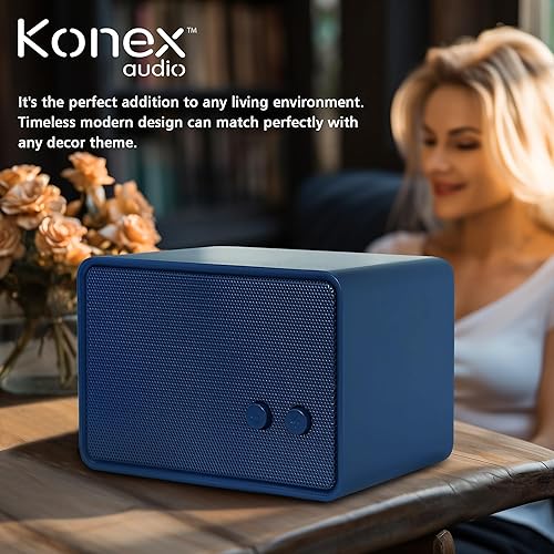 Miniatura 7 de Altavoz Bluetooth, altavoz inalámbrico portátil pequeño con sonido HD de 5 W, Bluetooth V5.0, tiempo de reproducción de 12 horas de duración,