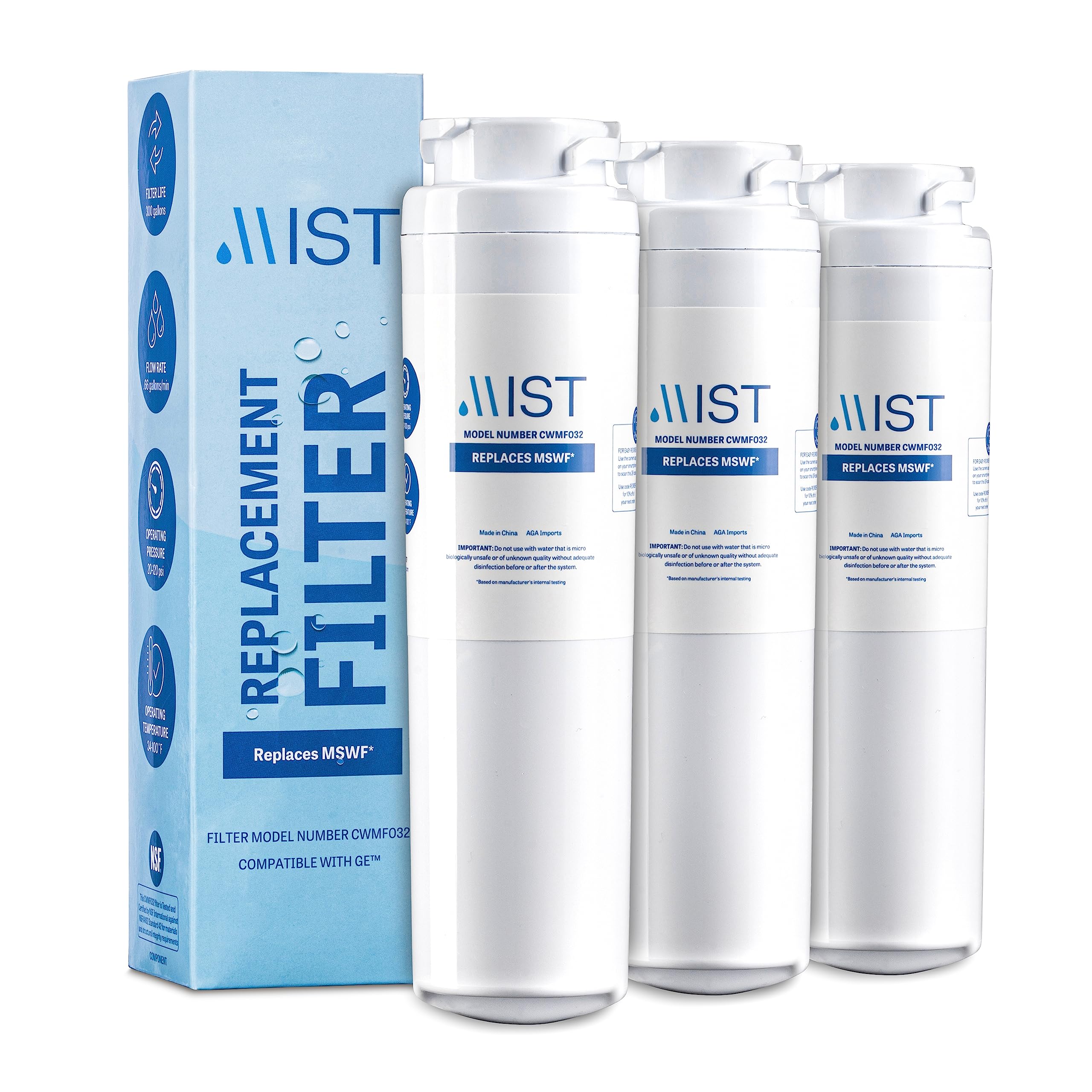 Amazon.com: Mist MSWF Water Filter Replacement for GE